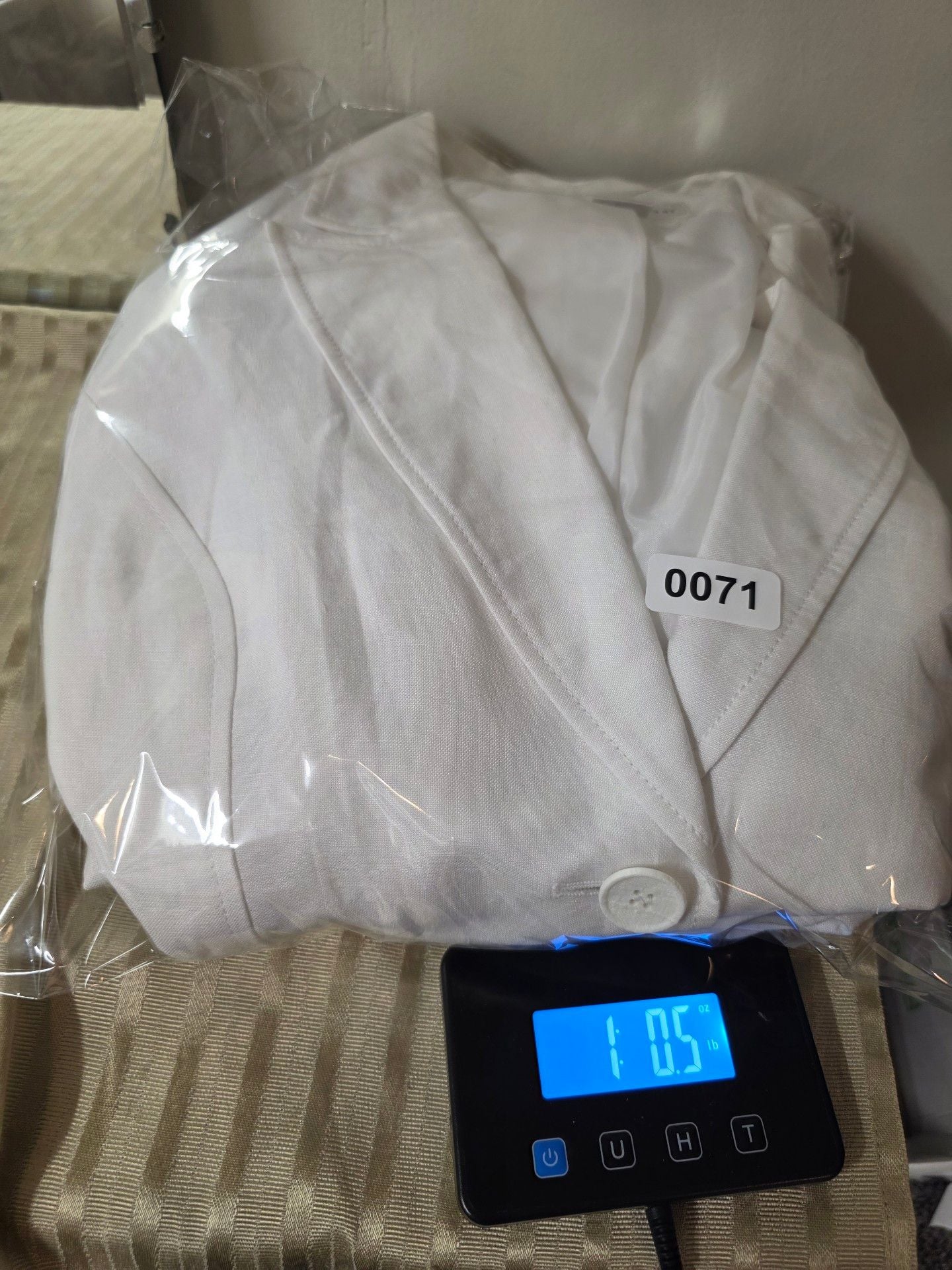 Jones New York Suit Size 12/14 White Linen 12