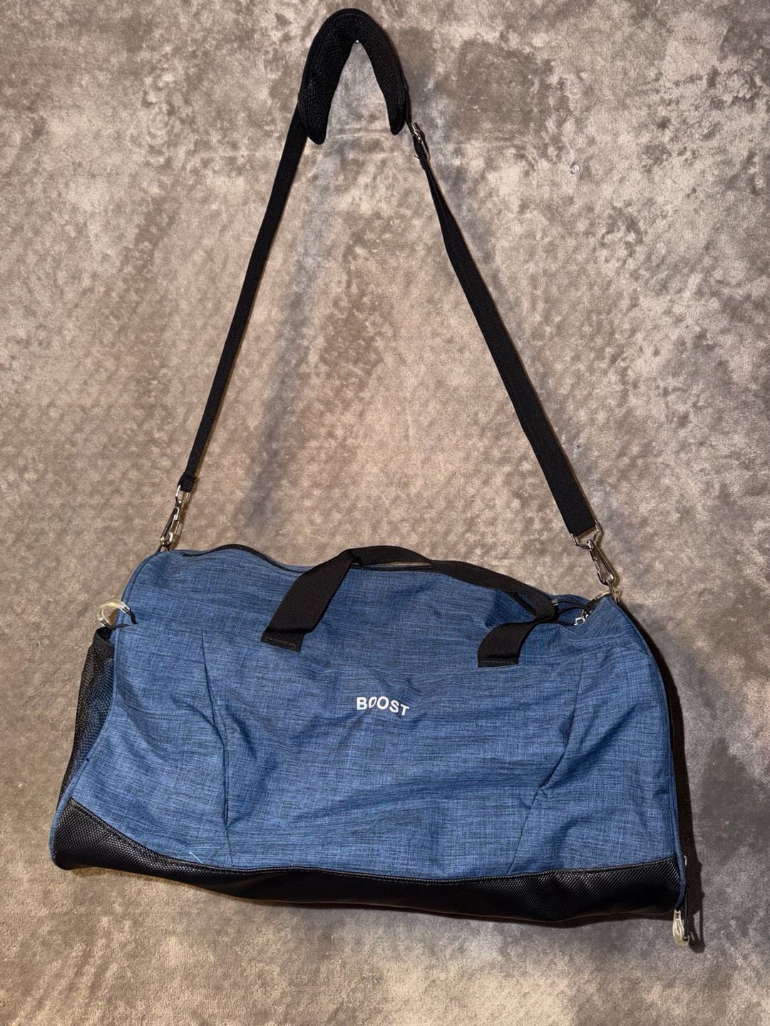 BOOST Gym Duffel Bag Blue Heather 3