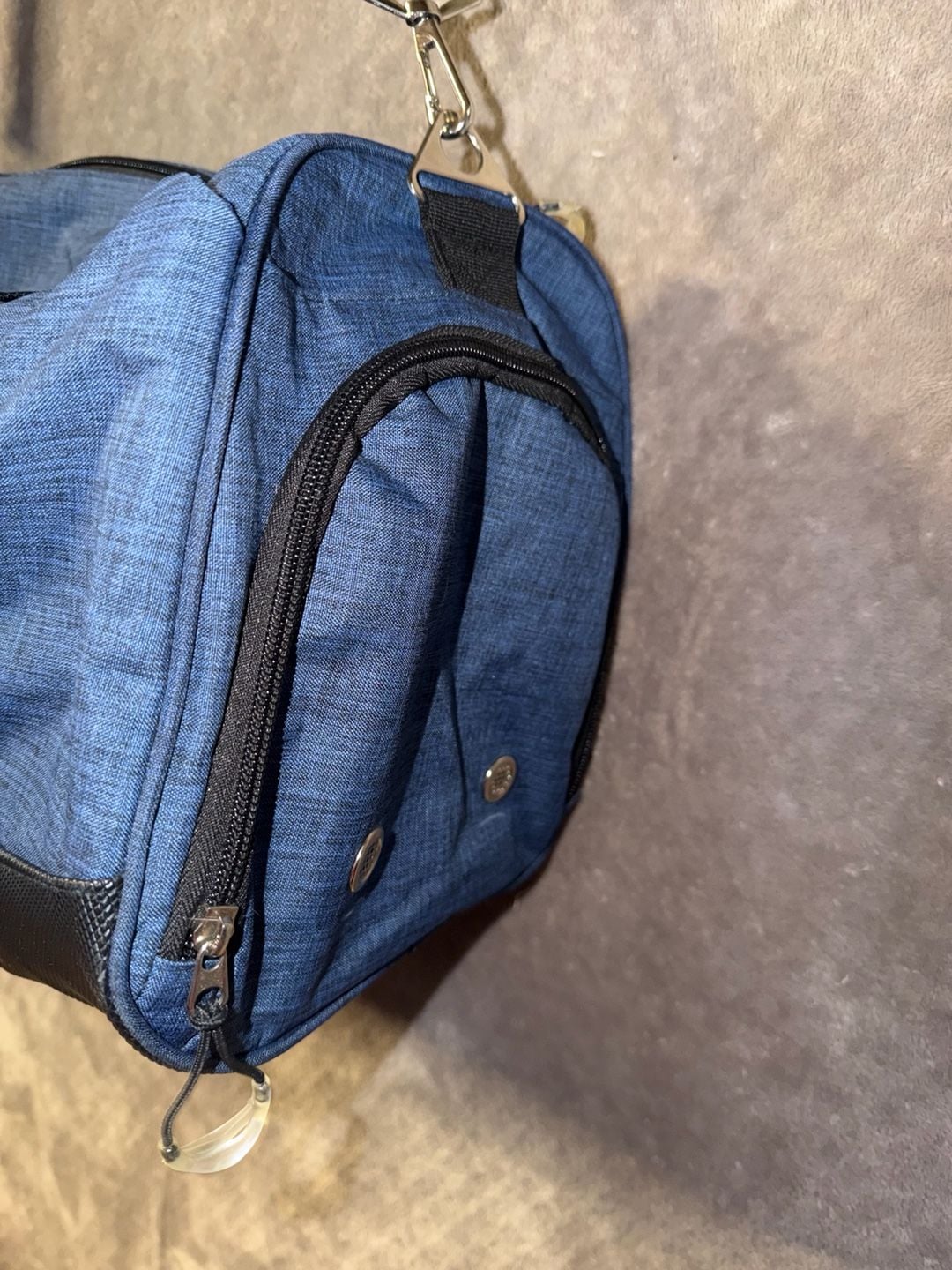 BOOST Gym Duffel Bag Blue Heather 6