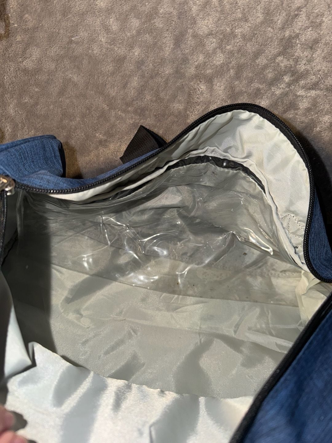 BOOST Gym Duffel Bag Blue Heather 9