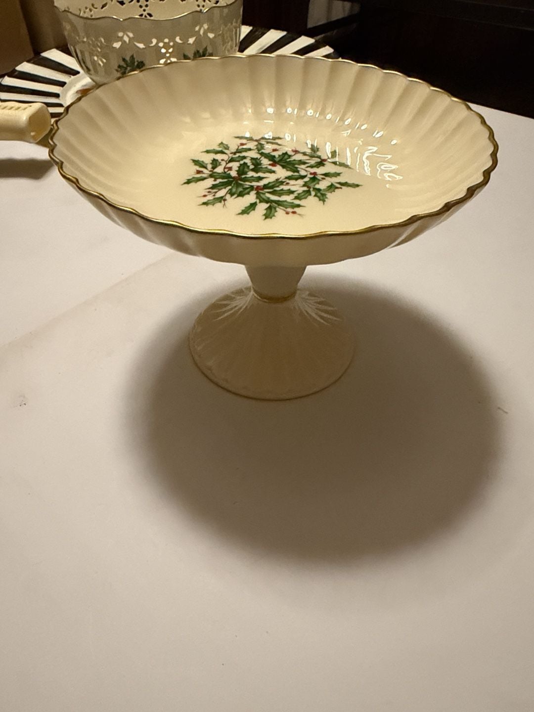 Holiday (Dimension) Round Compote (Height X Width) by Lenox ..., 1