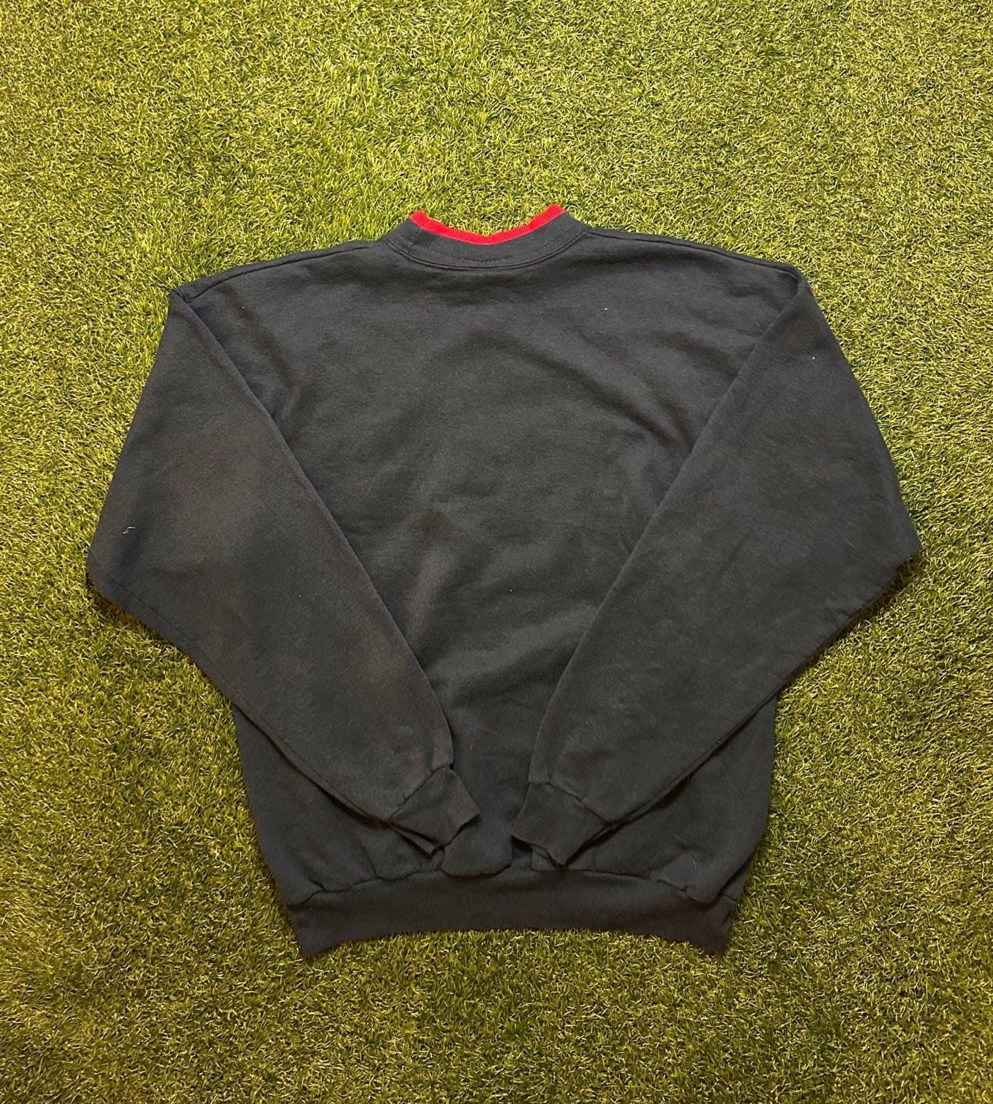 Vintage 1990s Top Stitch Cardinals Embroidered Sweatshirt. 5