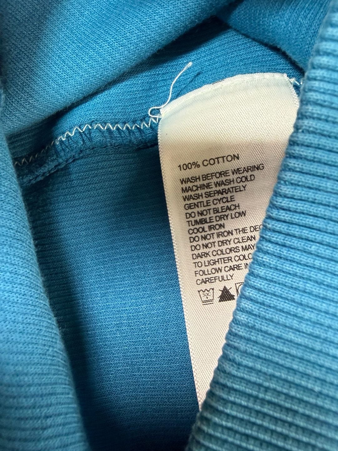 Tommy Bahama 1/2 Zip Pullover Sweatshirt XXL Blue Ribbed Cotton 6