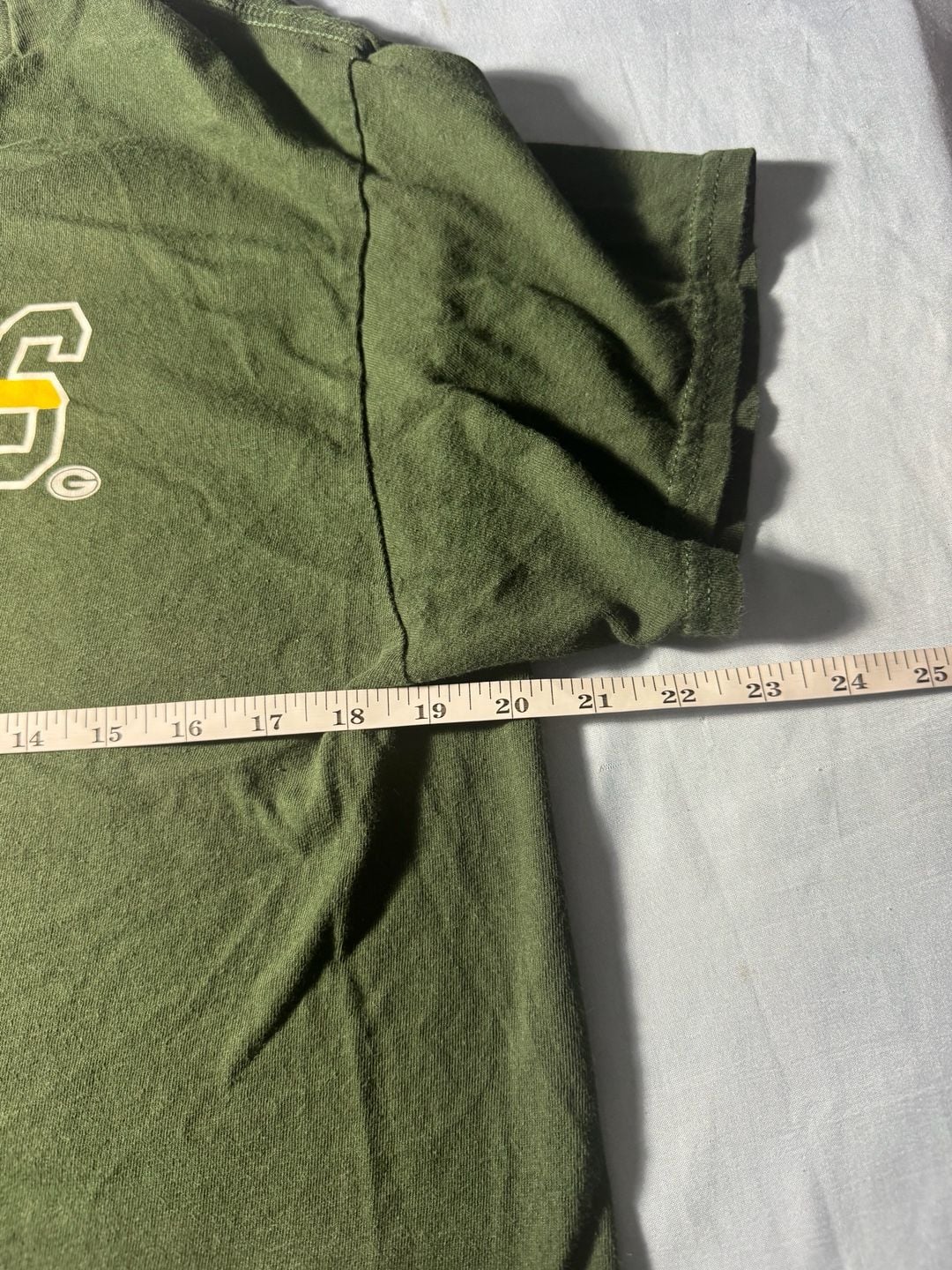 NFL Team Apparel Green Bay Packers T-Shirt Size L Green 4