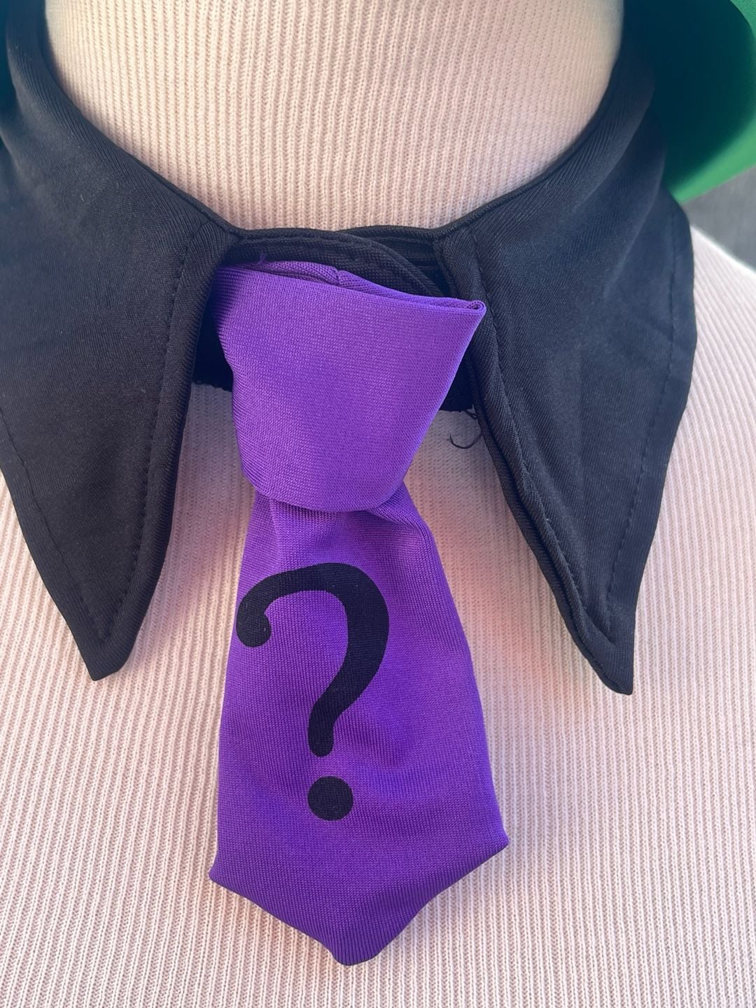 Women’s Riddler Super Villain 6 Piece Costume 12