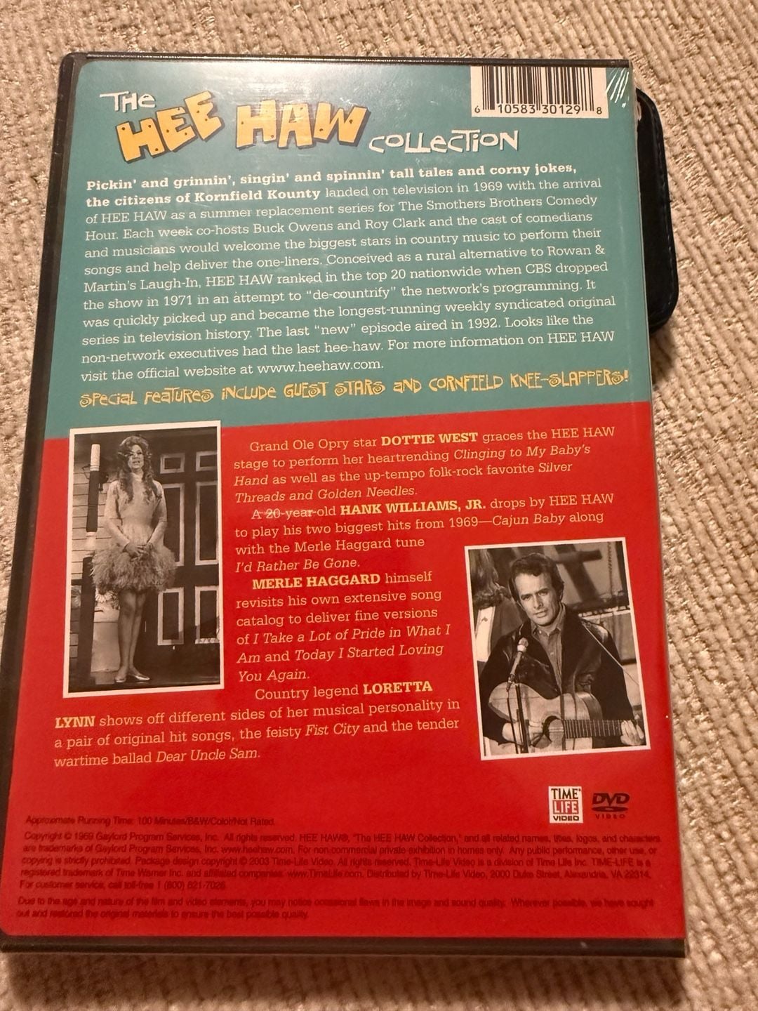 Time Life The Hee Haw Collection DVD Set 3 Volumes 6
