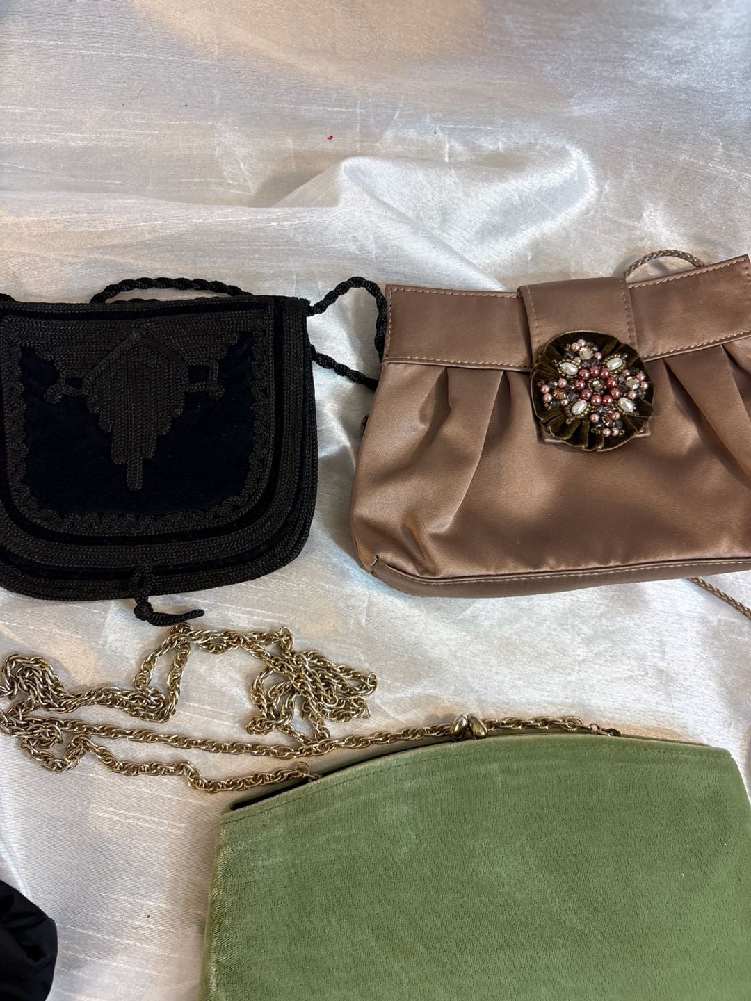 Vintage Evening Bag Lot of 7 Assorted Purses 4