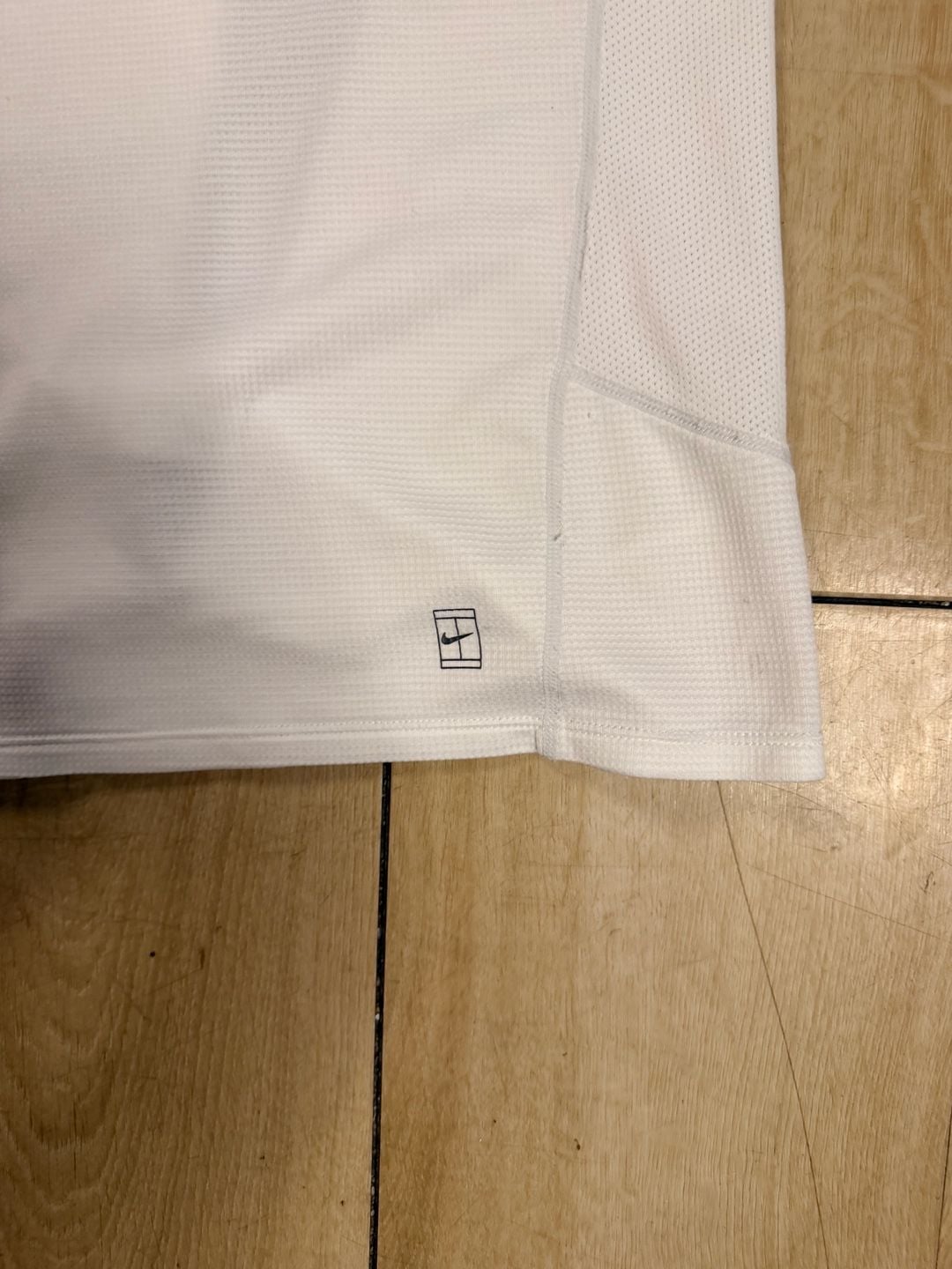 Nike Tennis Shirt Size XL White Grey 5