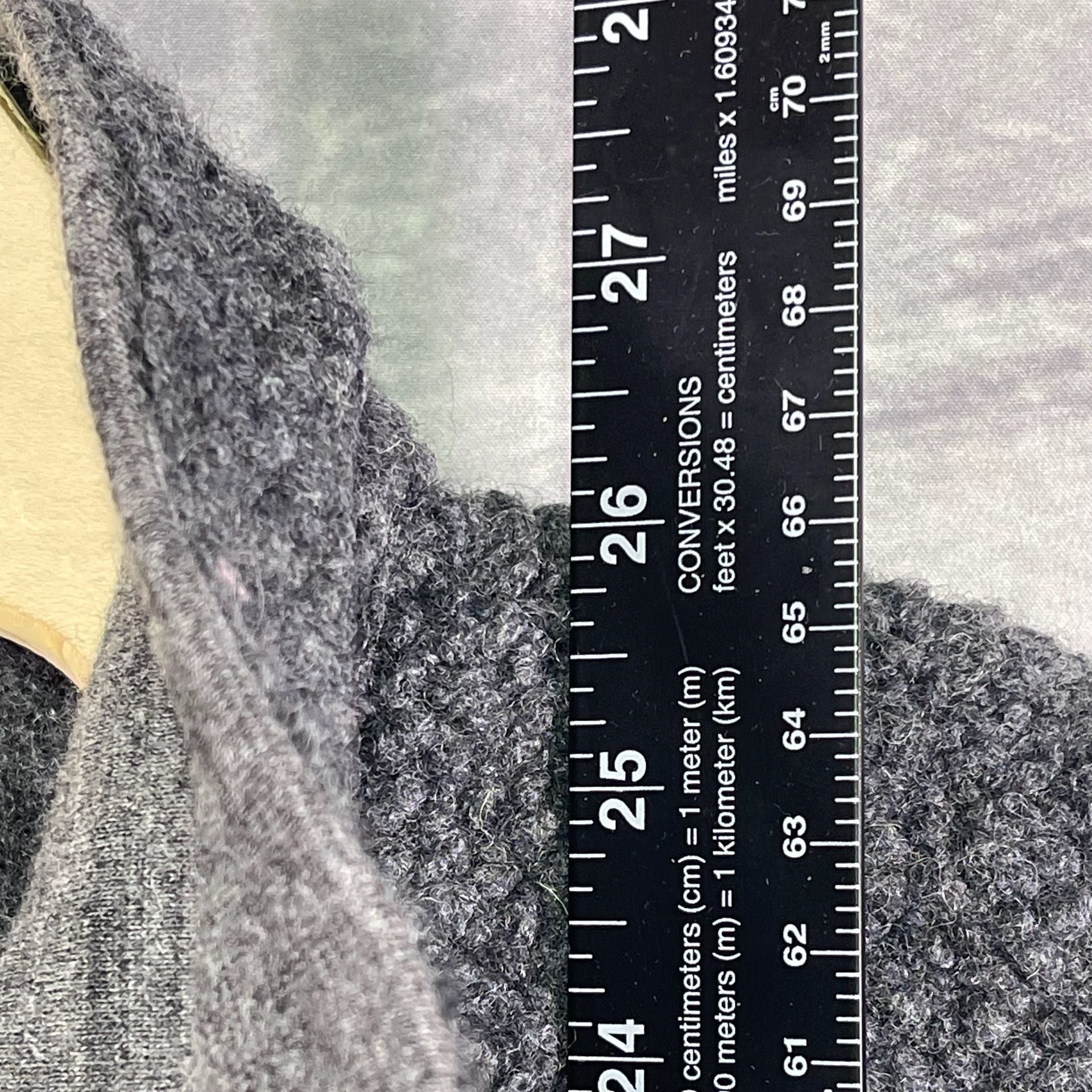 Kuhl Full Zip Fleece Jacket Size S Gray Wool Blend 4