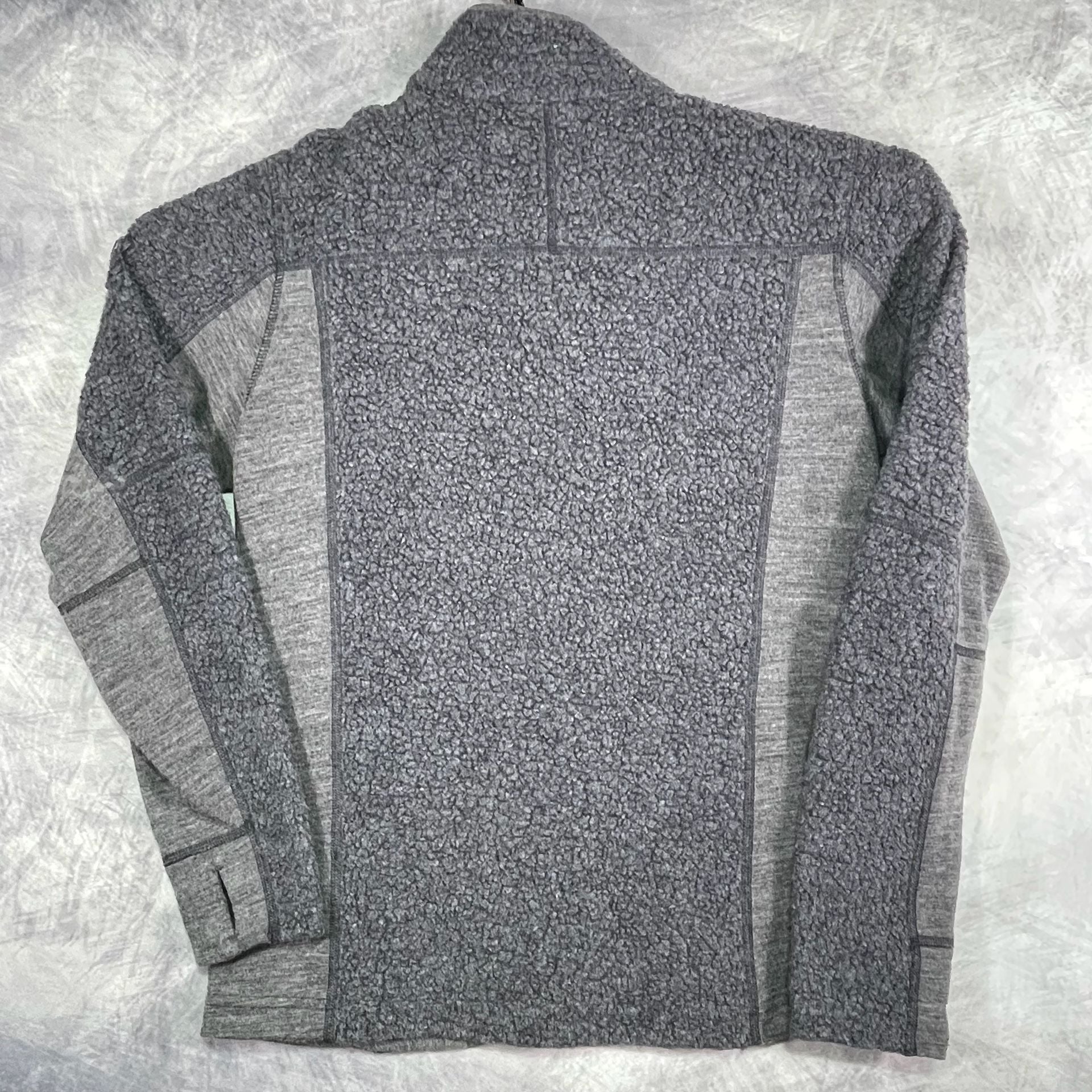 Kuhl Full Zip Fleece Jacket Size S Gray Wool Blend 7