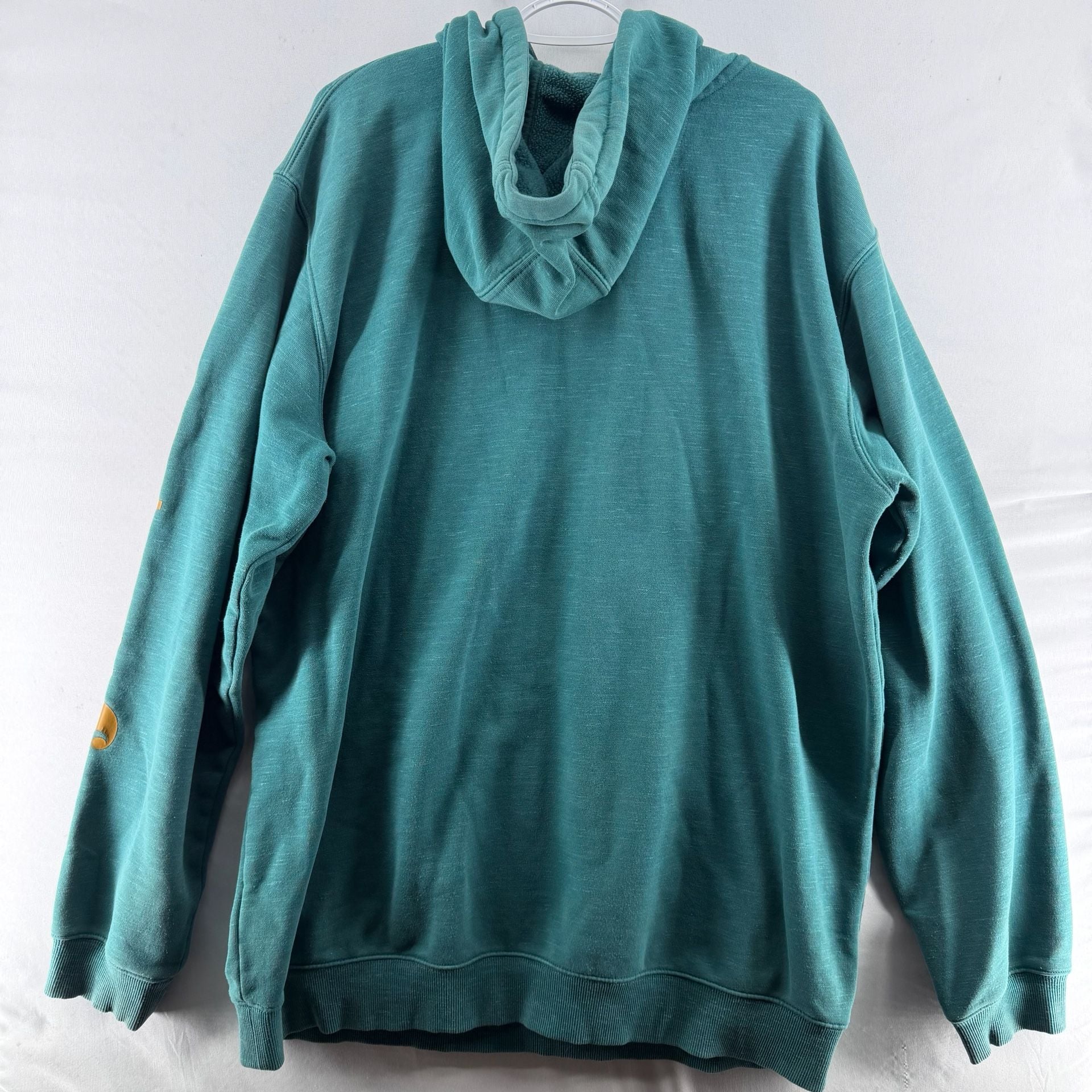 1684 Carhartt Loose Fit Hoodie Size XL Tall Teal 3