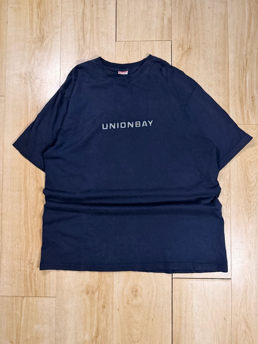 Unionbay T-Shirt Navy Blue Logo Graphic Short Sleeve 1