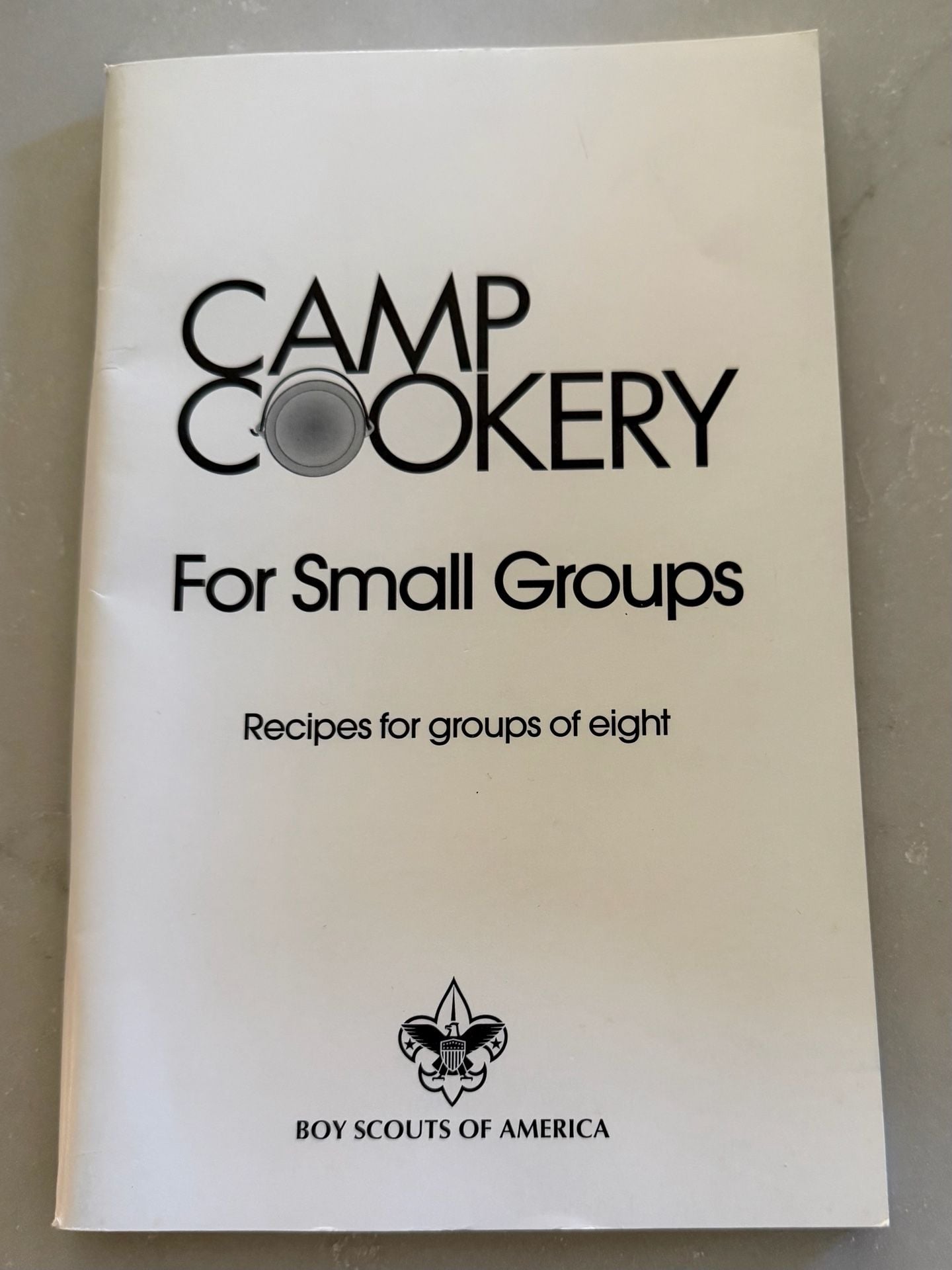 Boy Scouts Of America Camp Cookery For Small Groups Recipe Book 1
