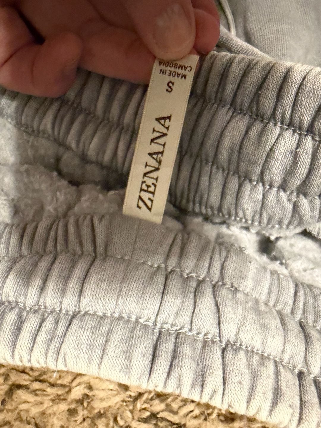 Sleet Acid Wash Fleece Palazzo Sweatpants – , 7