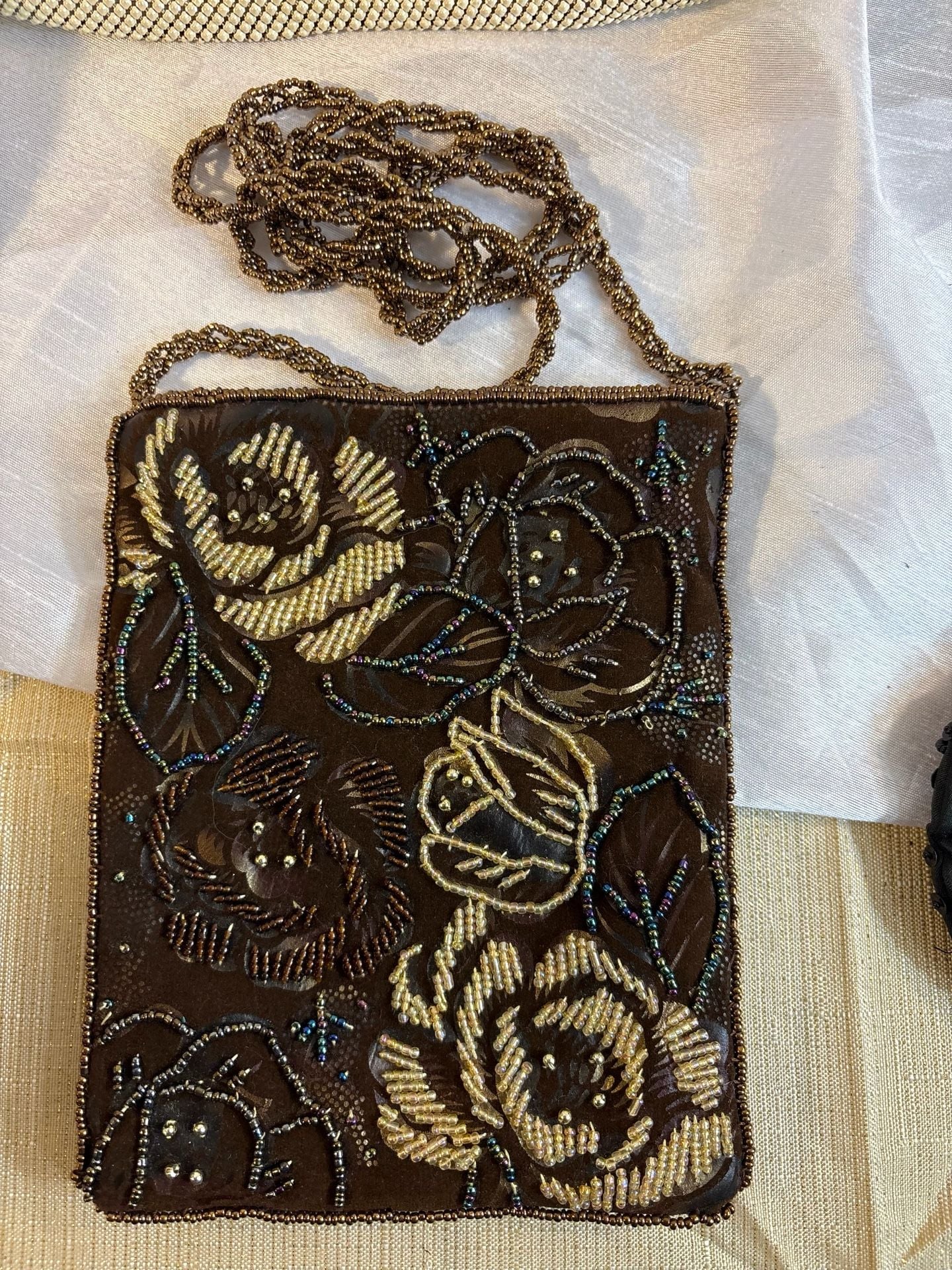 Vintage Beaded and Sequined Evening Handbag Lot of 6 2