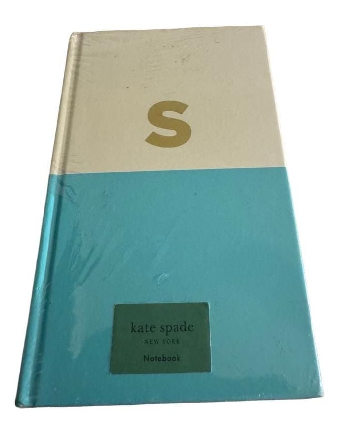 Kate Spade New York Initial Dipped Notebook Letter S b1598 1