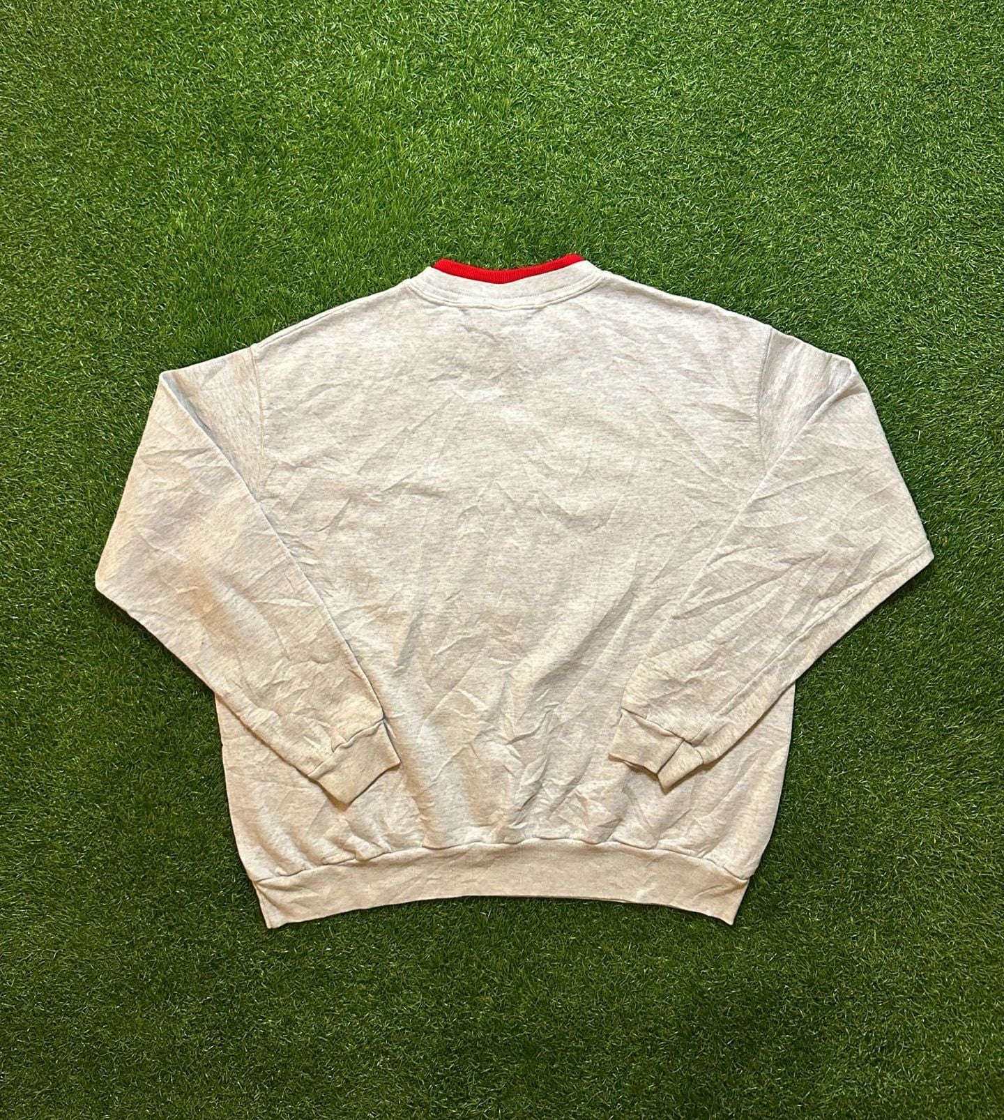 Vintage 1990s Day Breeze Apple Harvest Graphic Double Collar Sweatshirt. 5