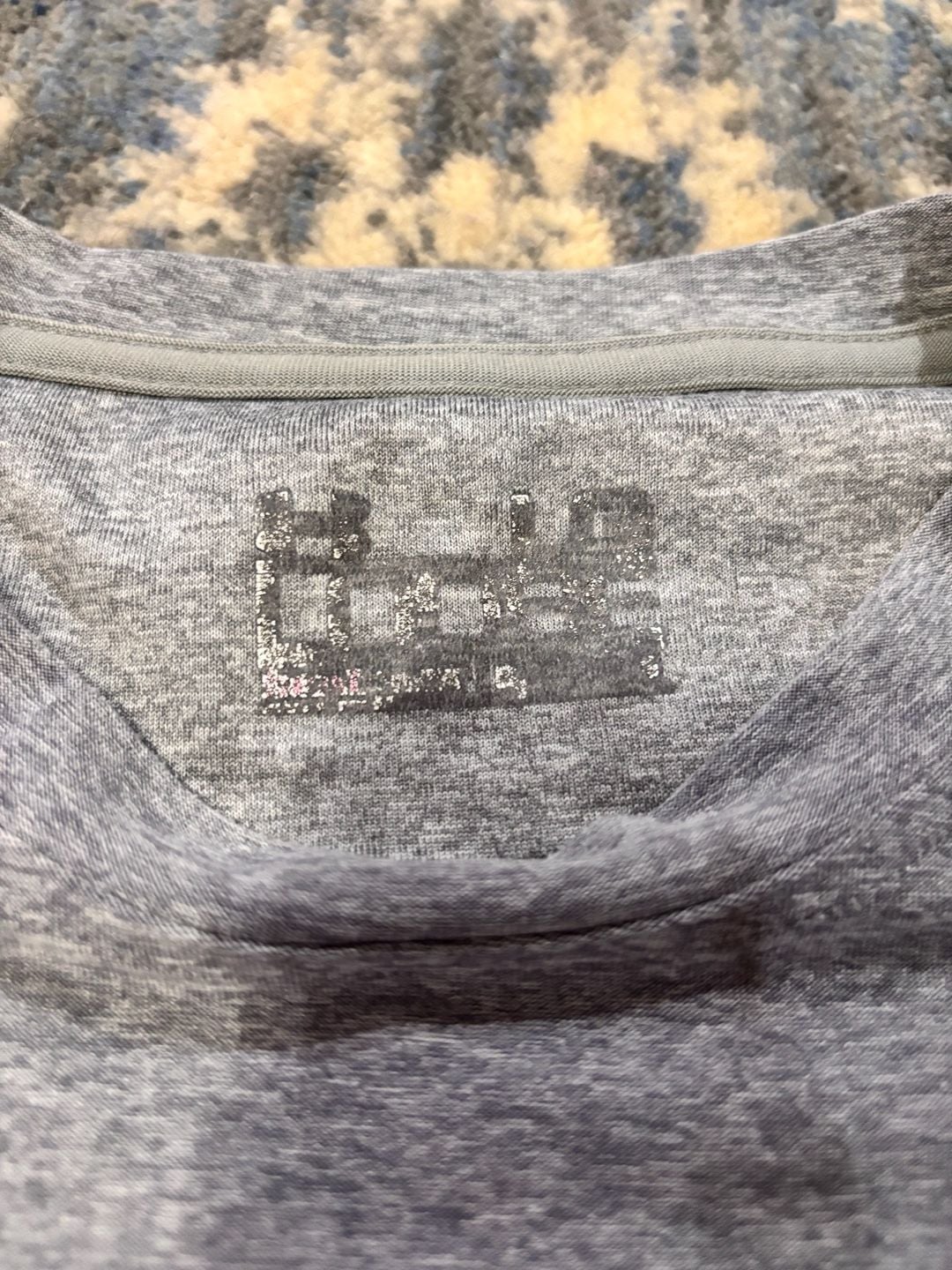 Under Armour Long Sleeve Shirt Grey Polyester Blend 3