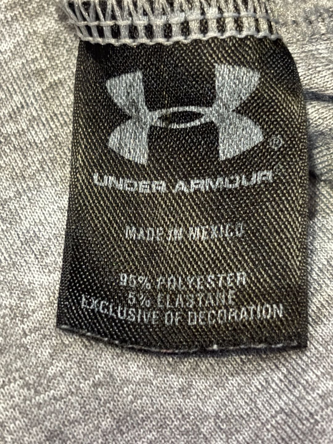 Under Armour Long Sleeve Shirt Grey Polyester Blend 4