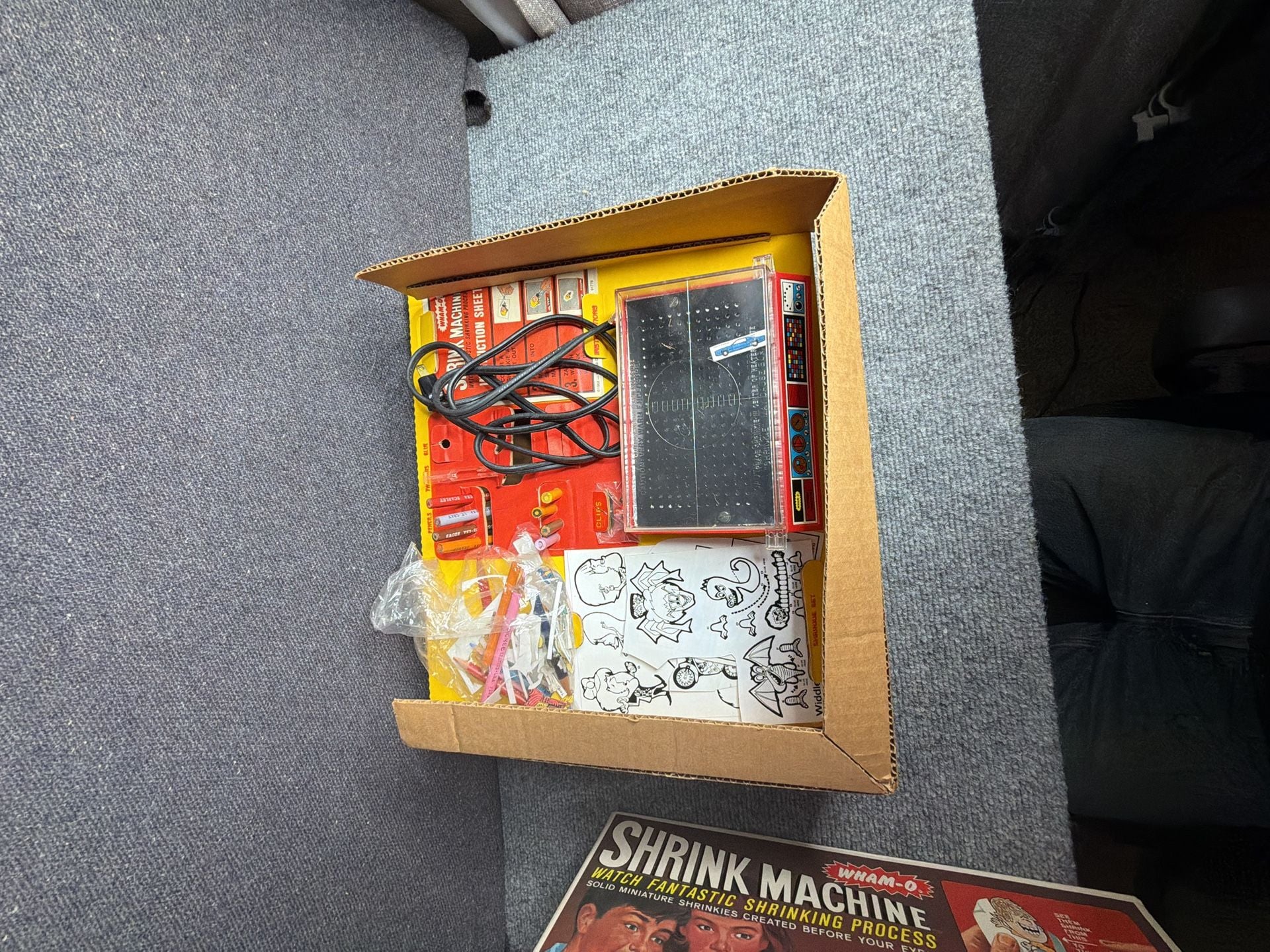 Wham-O Shrink Machine Vintage Toy Set Complete in Box 4