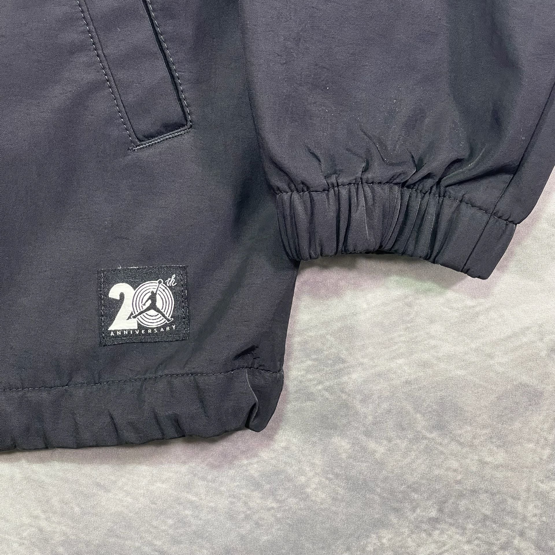 Jordan Coaches Jacket Size M Black 20th Anniversary 4