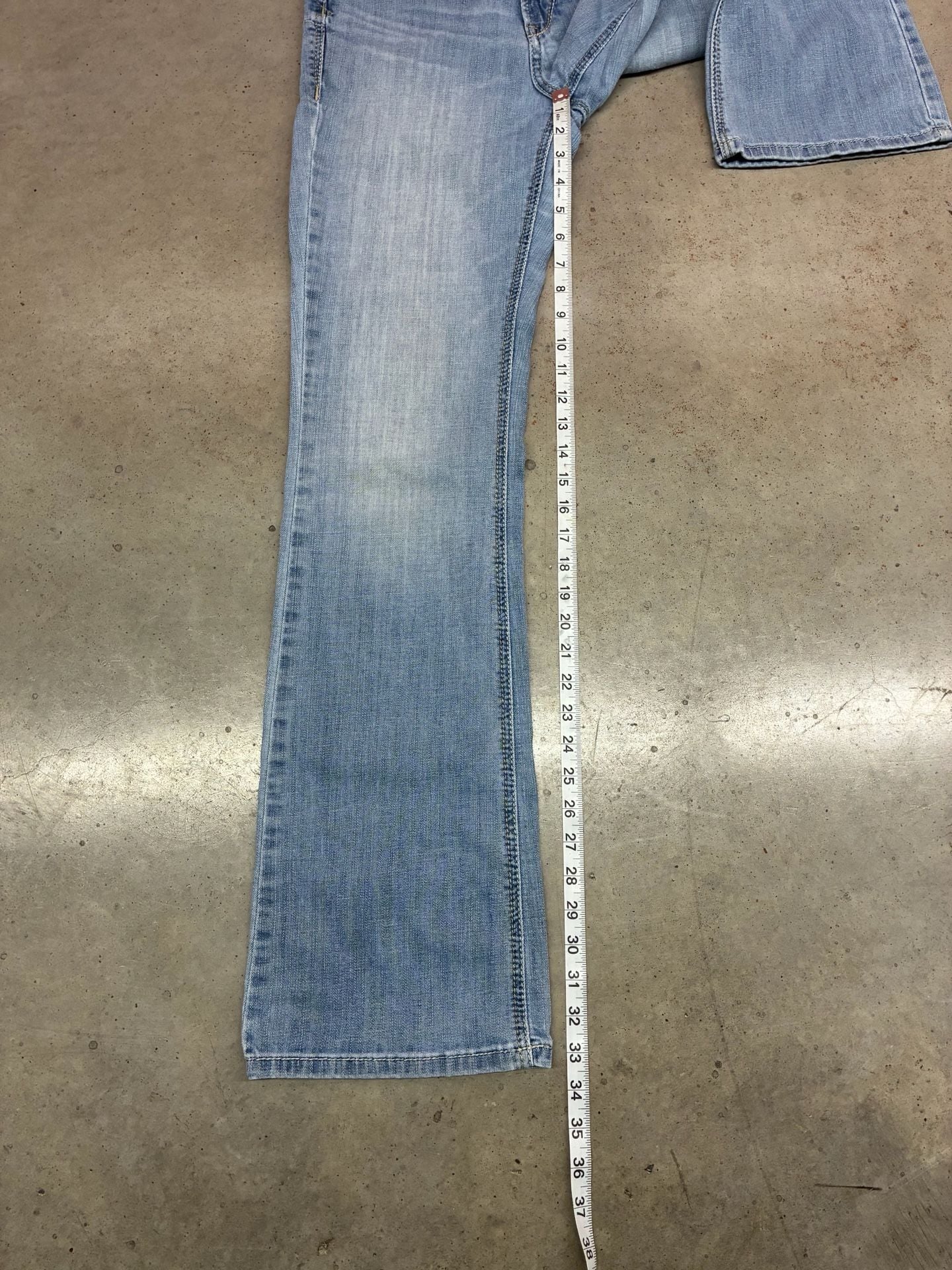 Ariat Real Felicity Jeans 30L Colorado Light Wash Bootcut 9