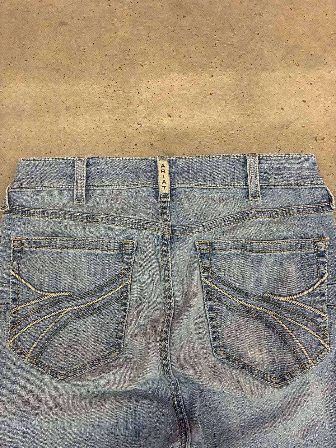 Ariat Real Felicity Jeans 30L Colorado Light Wash Bootcut 11