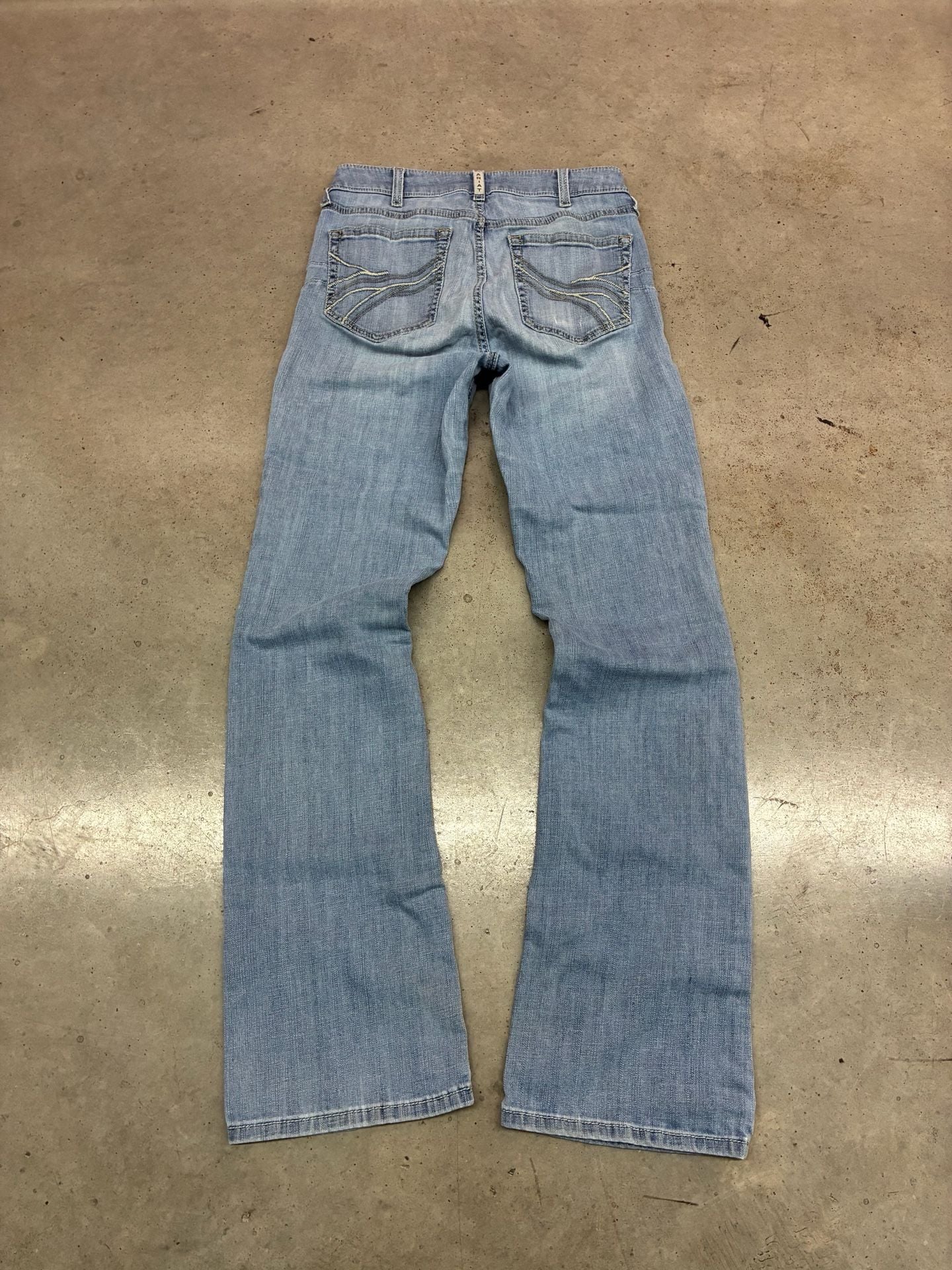 Ariat Real Felicity Jeans 30L Colorado Light Wash Bootcut 12