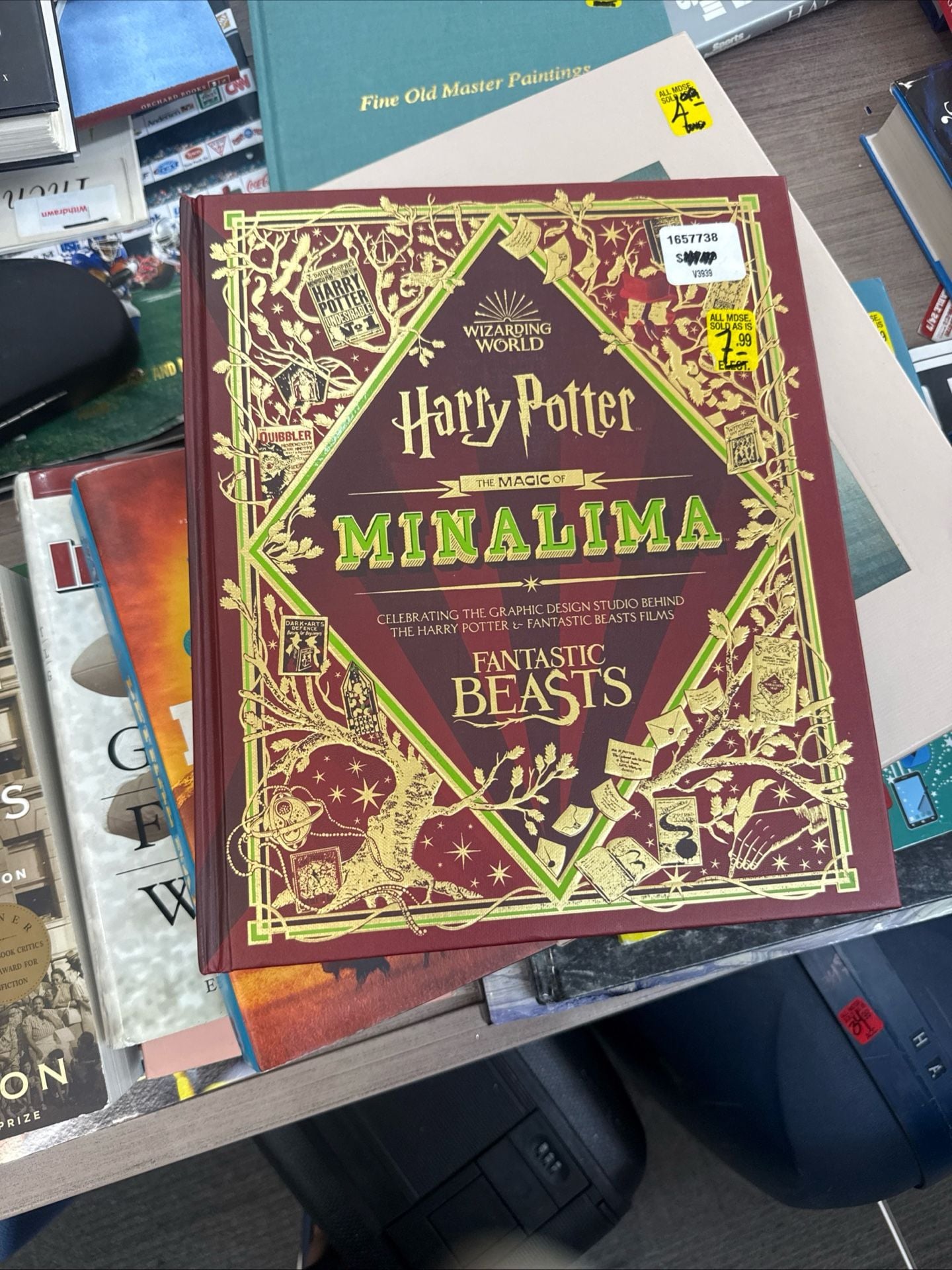 Harper Design The Magic of Minalima Harry Potter Fantastic Beasts Book 4