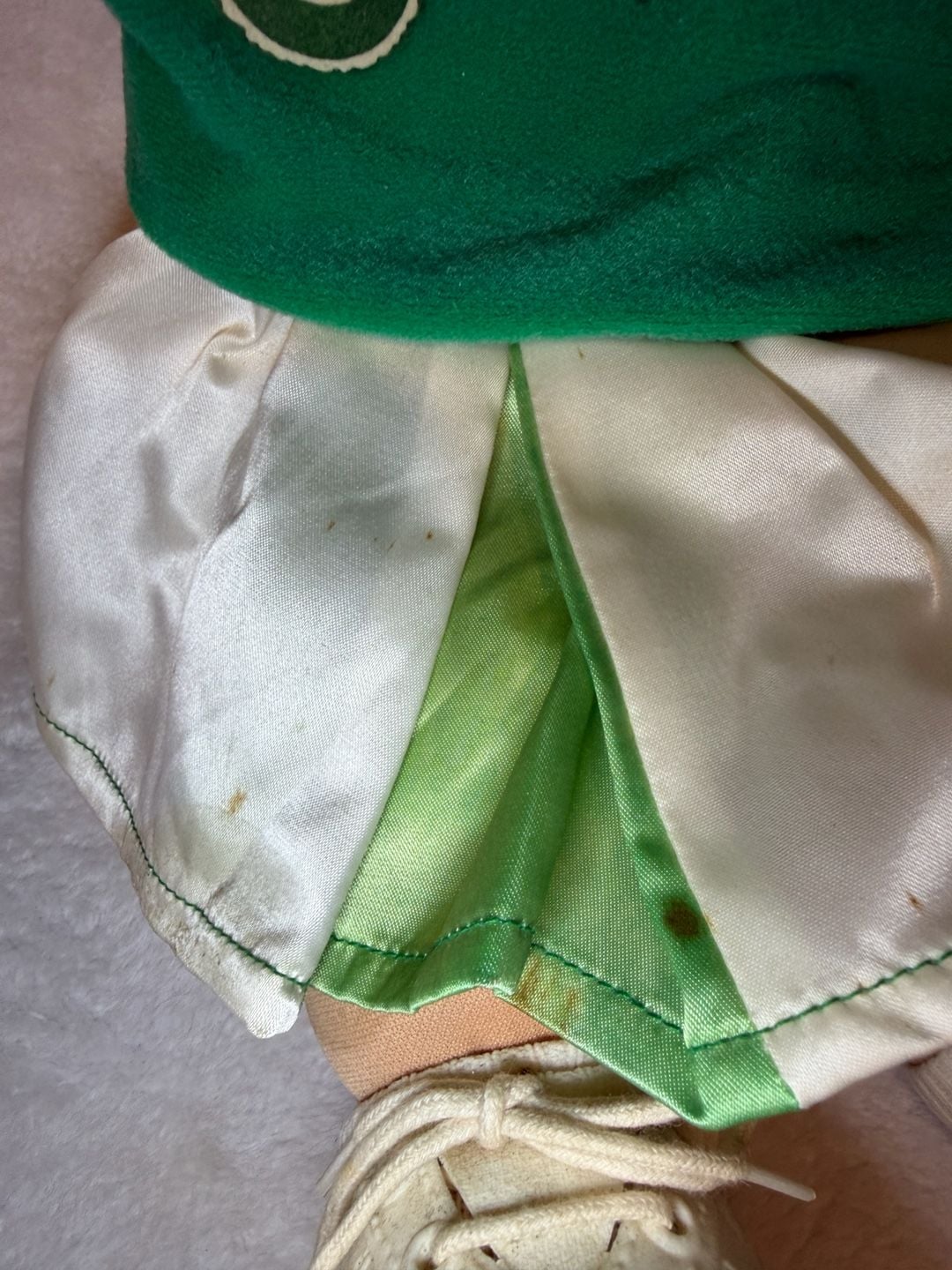 Cabbage Patch Kids Doll Green Outfit with Skirt 6
