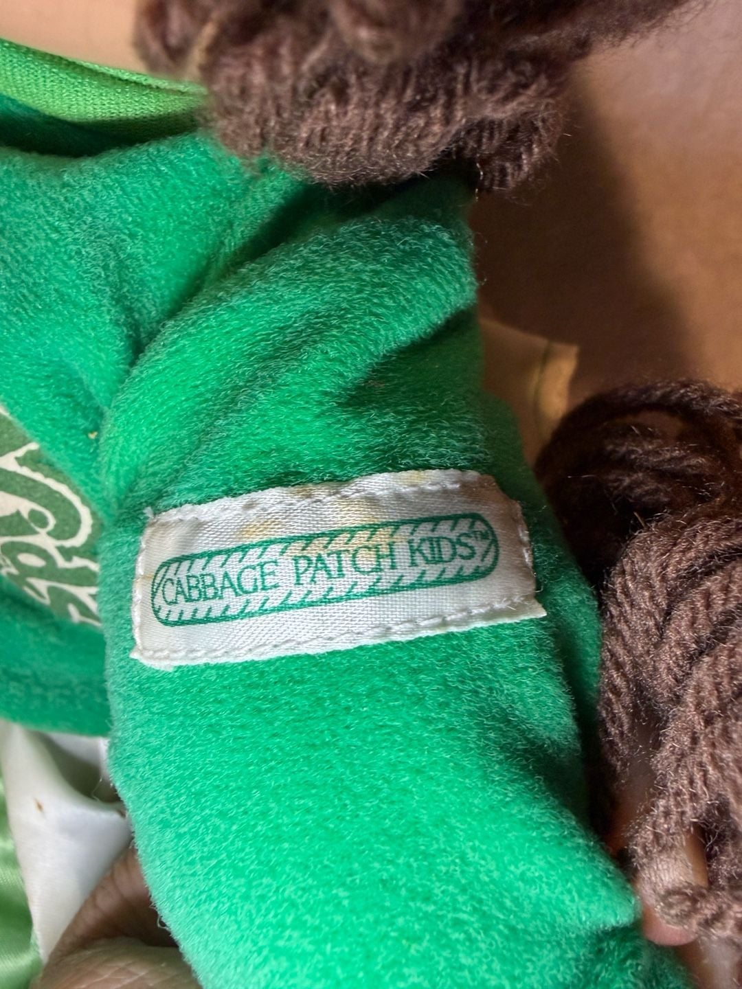 Cabbage Patch Kids Doll Green Outfit with Skirt 8