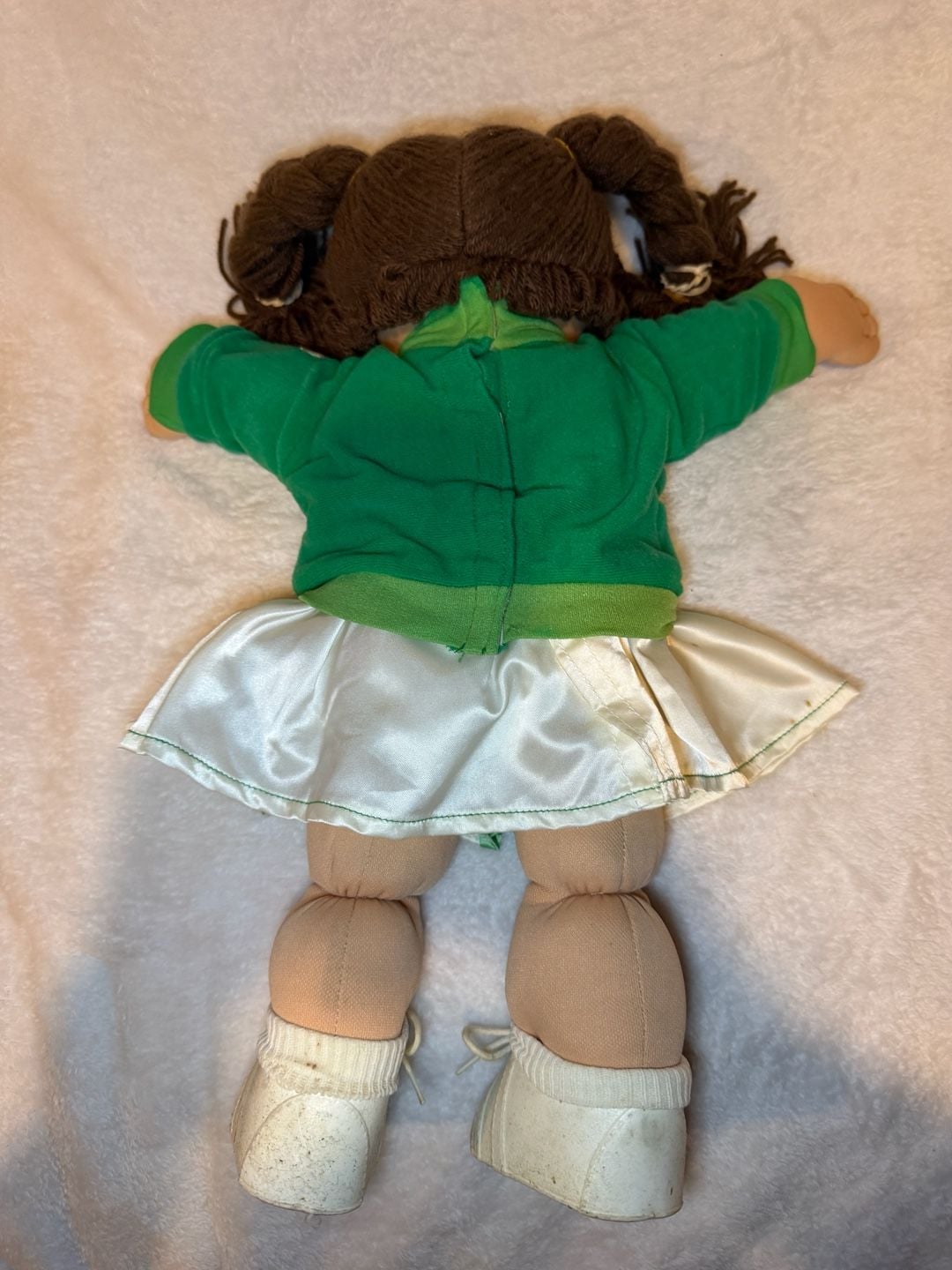 Cabbage Patch Kids Doll Green Outfit with Skirt 11