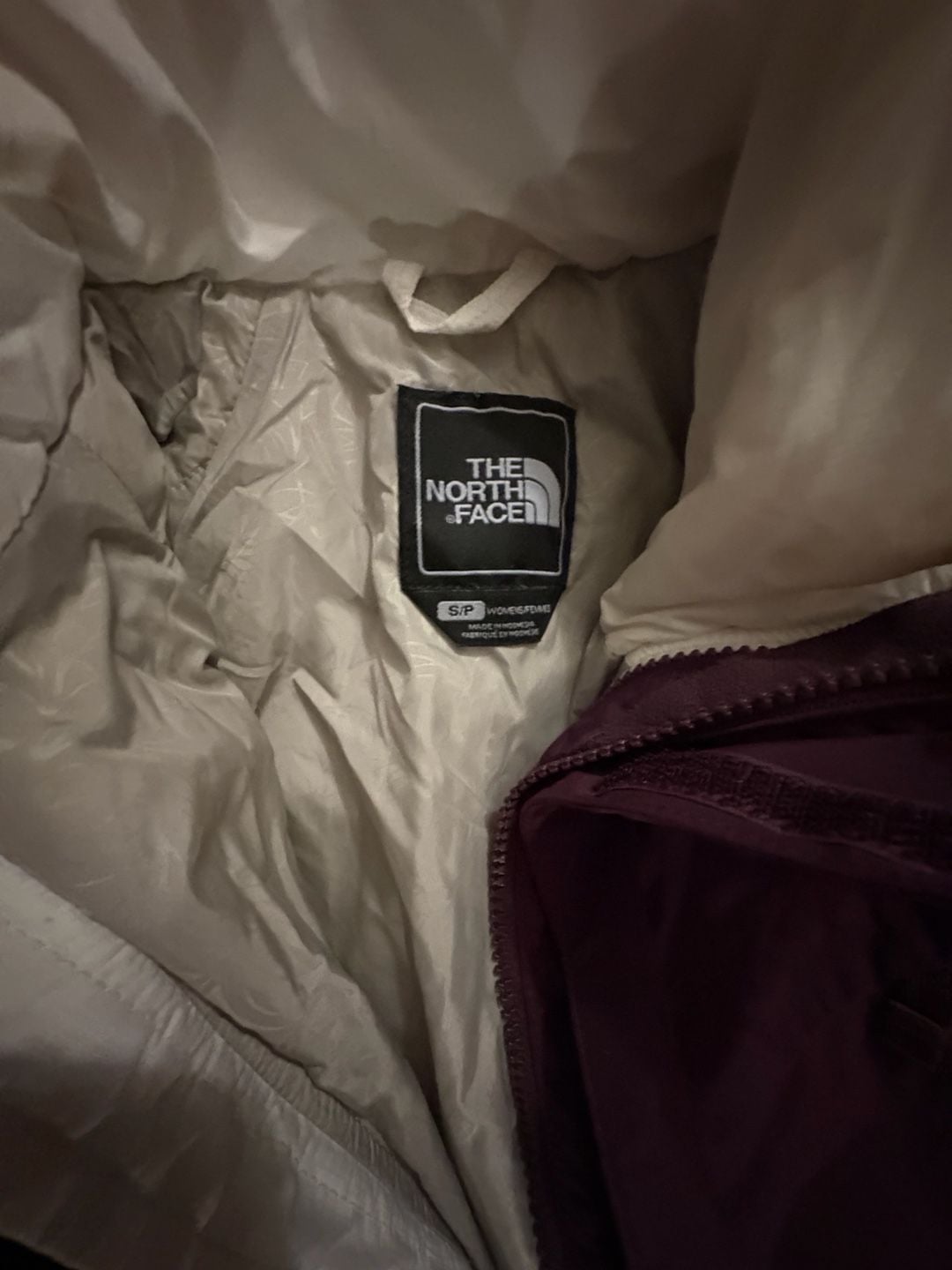 The North Face Jacket Size S Purple White Winter Coat 2