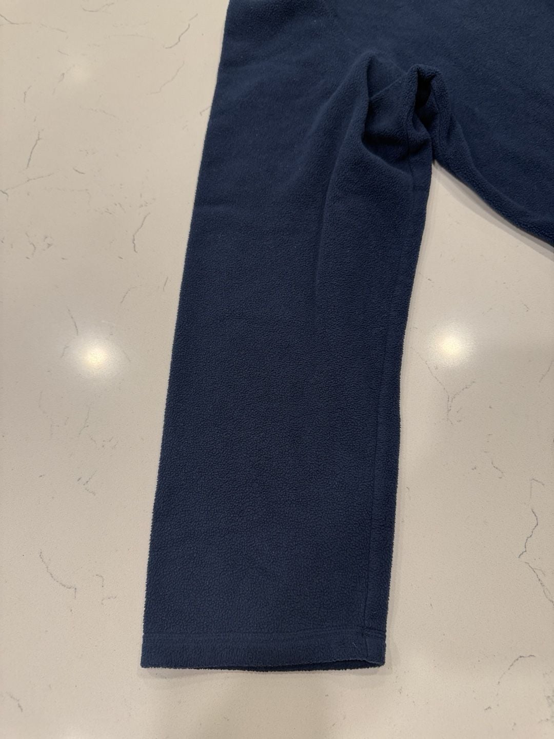 The North Face Fleece Pullover Size XL Navy Blue Quarter Zip 7