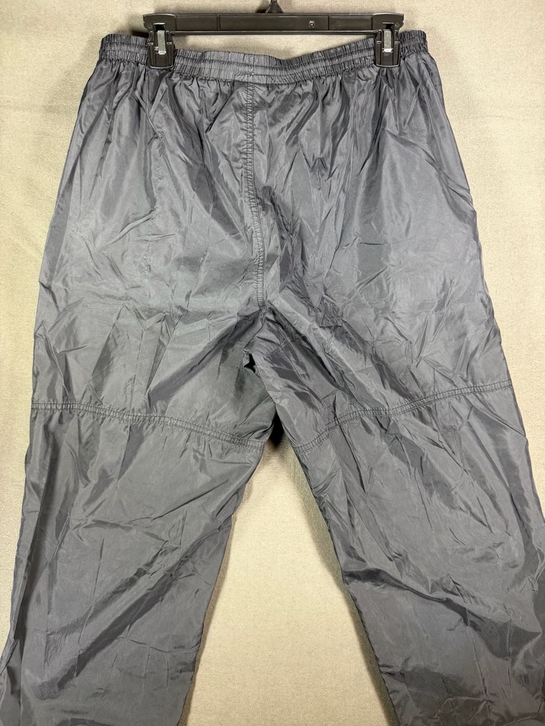 Nike Vintage Windbreaker Pants Size L Black Nylon Track 3