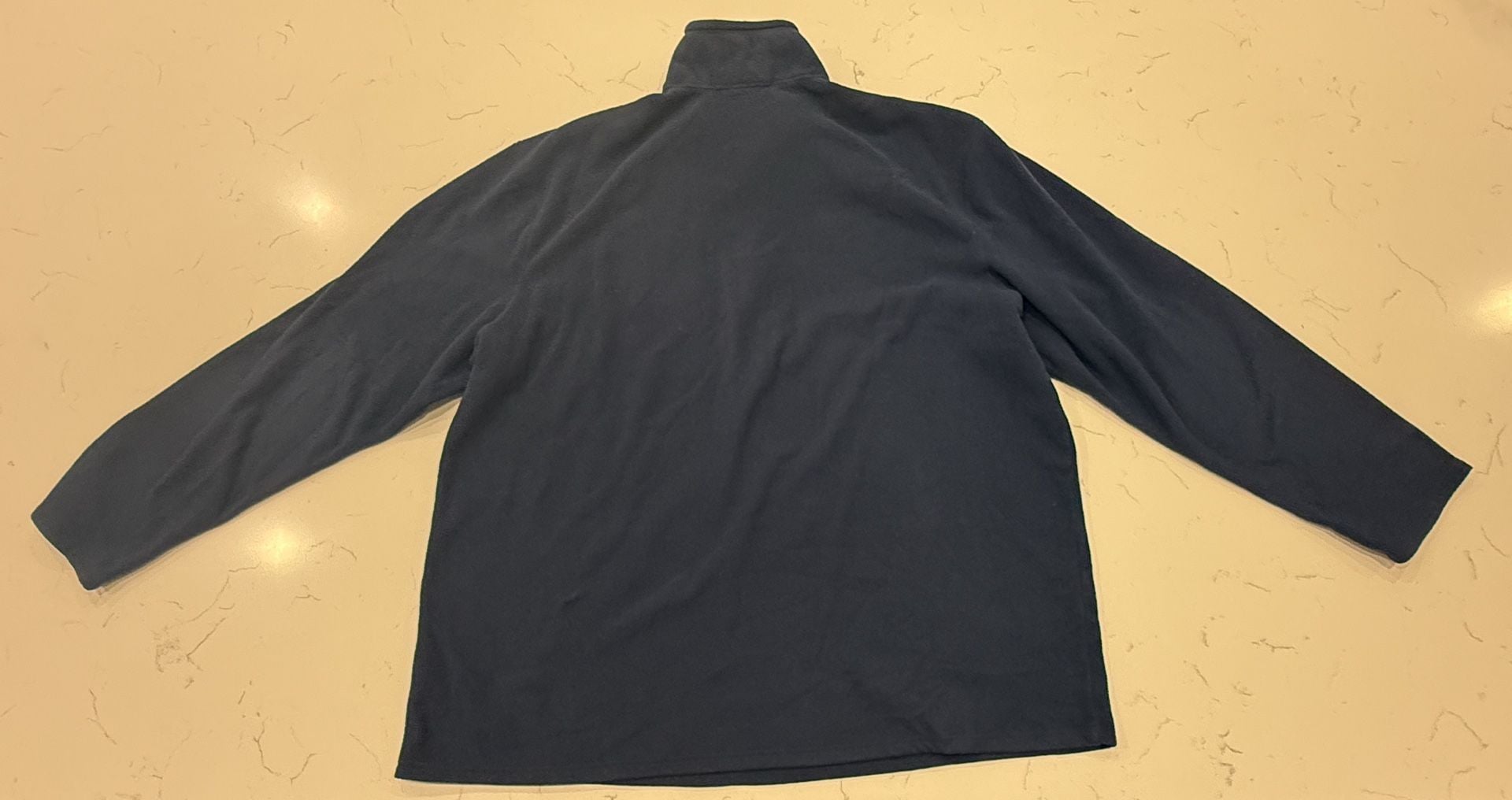 The North Face Fleece Pullover Size XL Navy Blue Quarter Zip 8