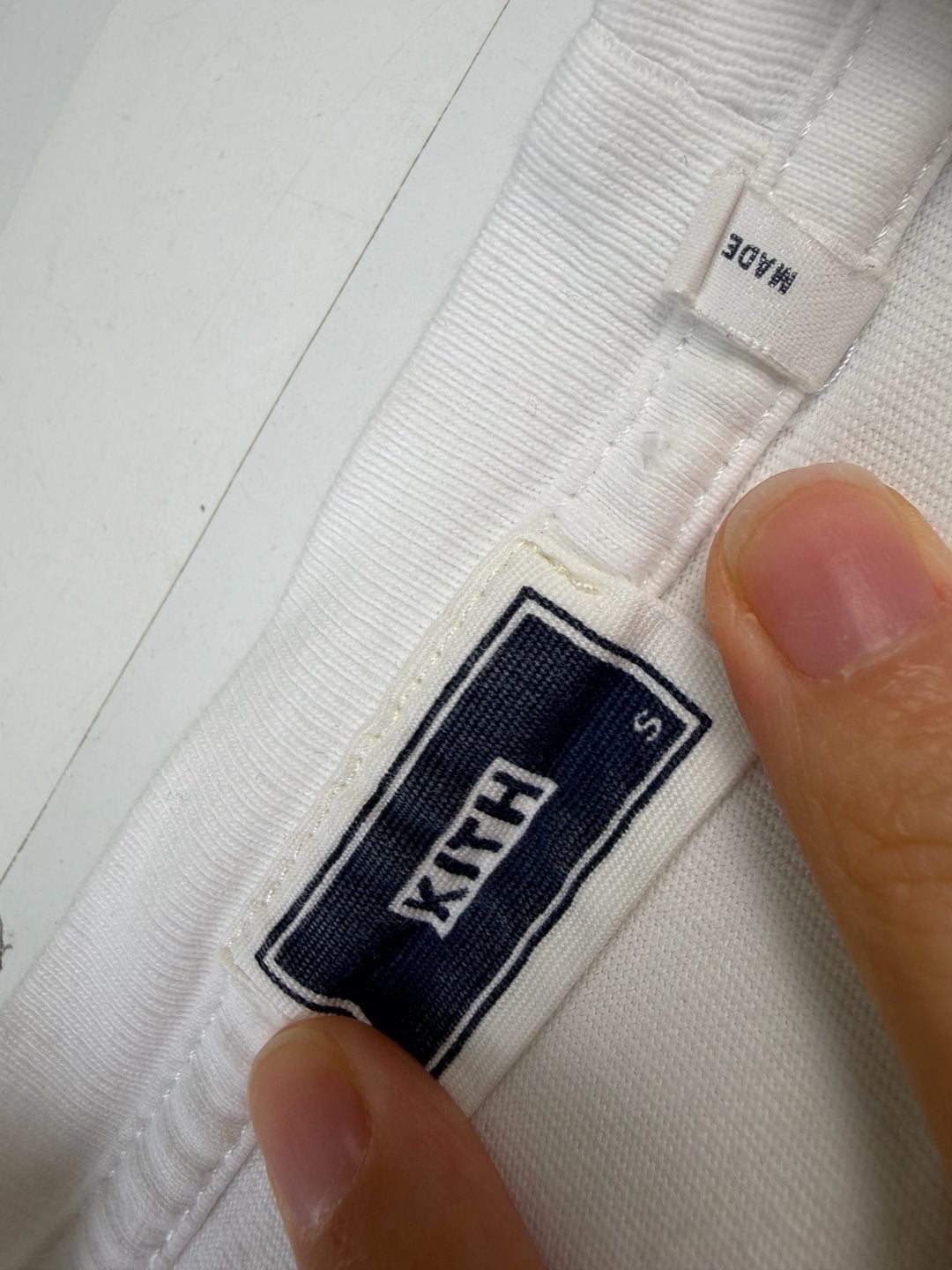 Kith Bilt Pocket Tee White Graphic T-Shirt Size S (OF) 3