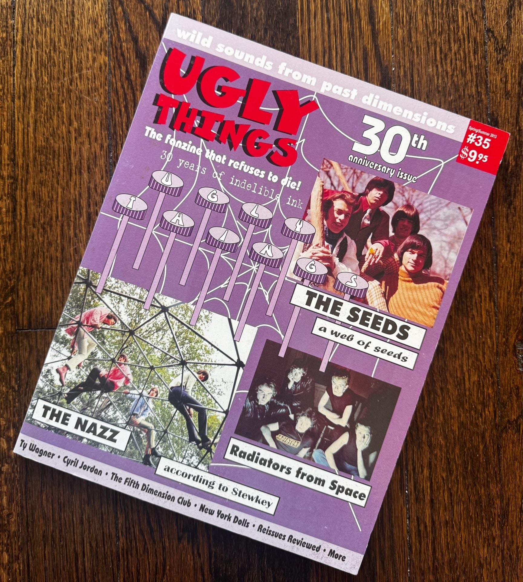 MAGAZINE Ugly Things 35 Summer 2013 The Nazz New York Dolls Seeds The Radiators 1