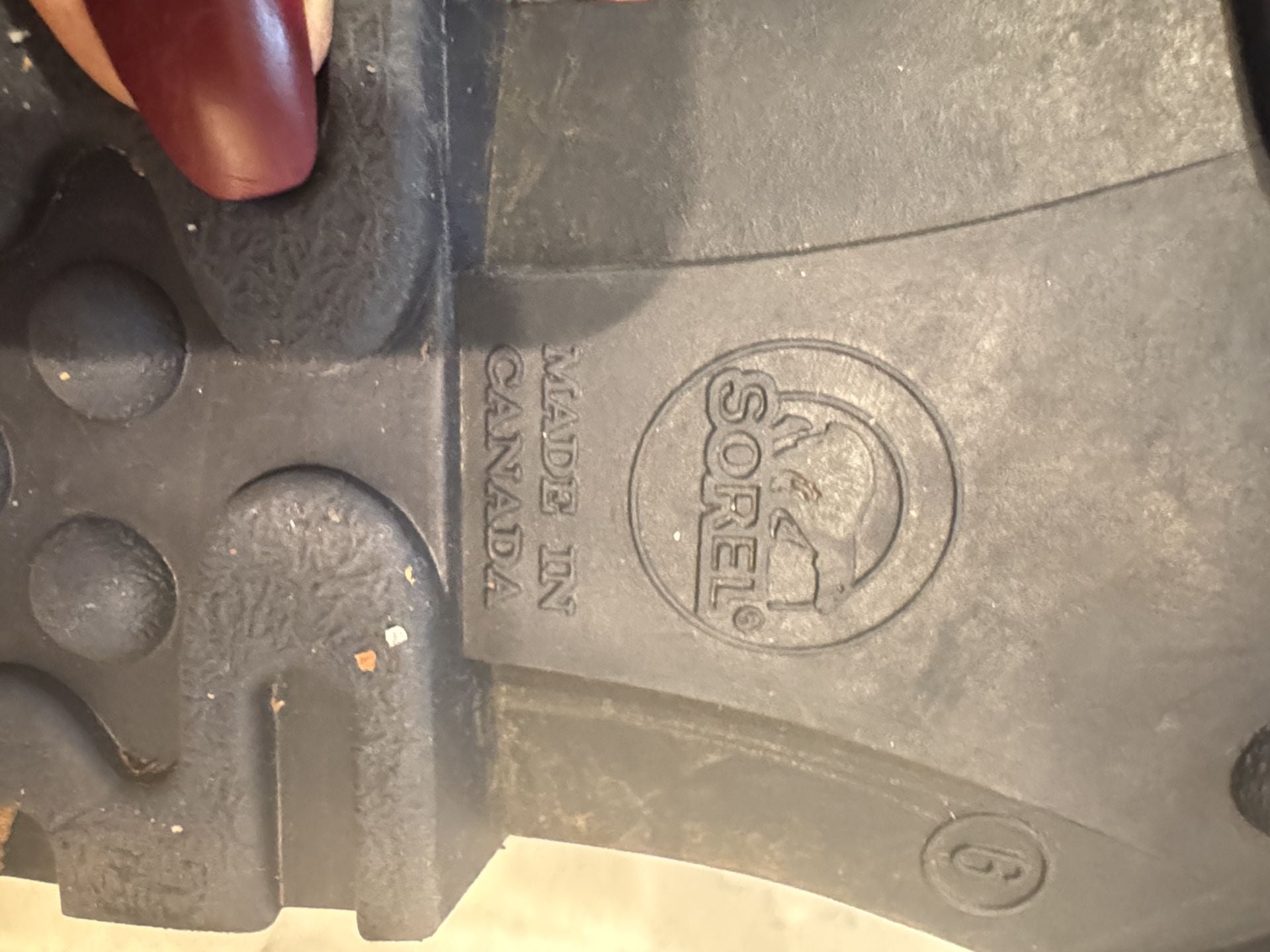 Sorel Snow Boots Size 6 Navy Blue Winter Duck Boots 7