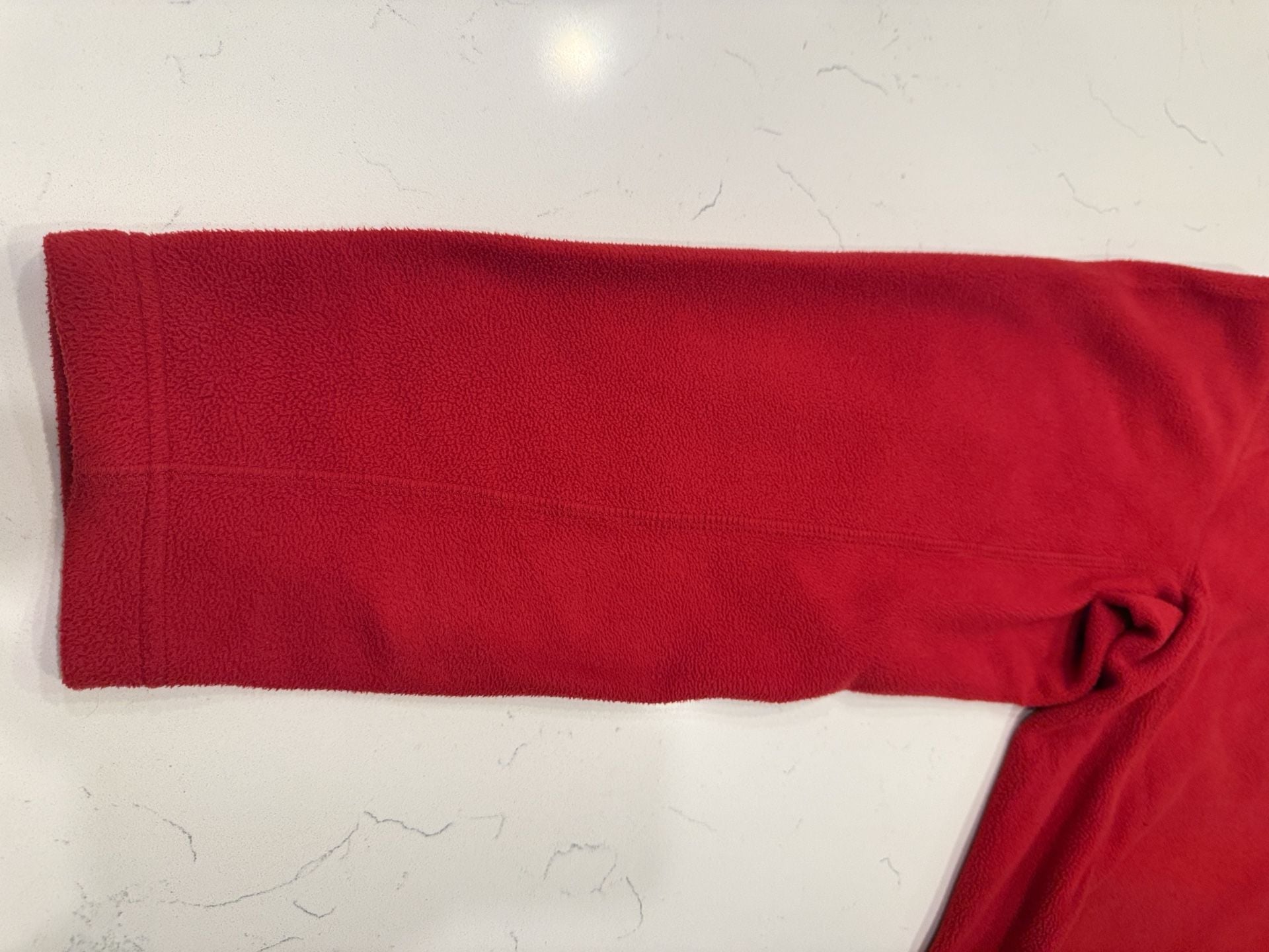 Vineyard Vines Fleece Pullover Size XL Red Quarter Zip 7