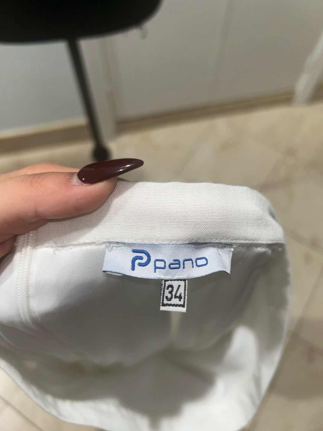 Ppano White Midi Skirt Size 34 7