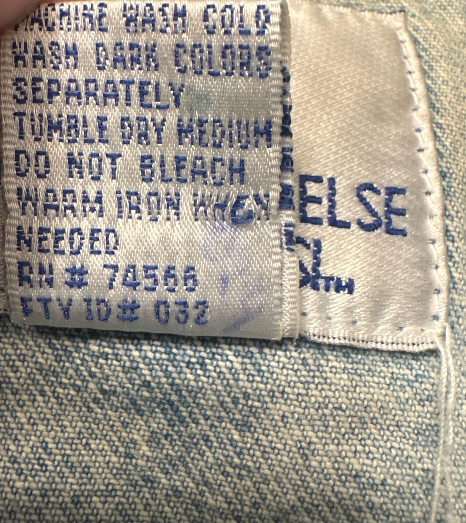 Vintage Pepsi Denim Trucker Jacket M Light Wash 90s Y2K Nothing Else Is Pepsi 5