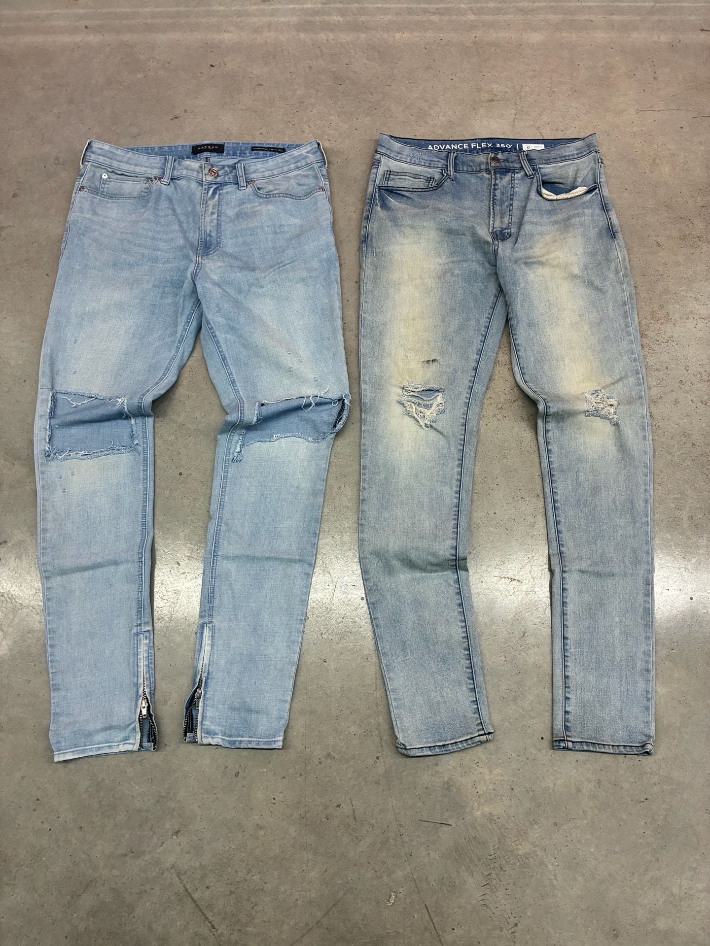 Bundle Of 4 Pair Of Skinny/Straight Jeans Pacsun Arizona fwd 1