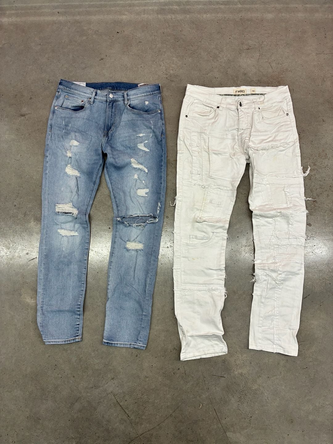Bundle Of 4 Pair Of Skinny/Straight Jeans Pacsun Arizona fwd 4