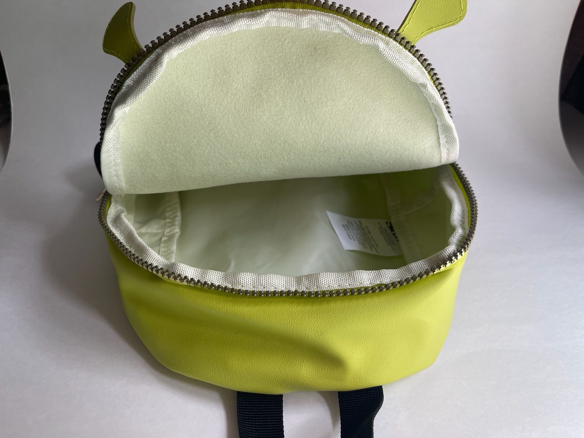 DreamWorks Shrek Character Mini Backpack Green Faux Leather 7