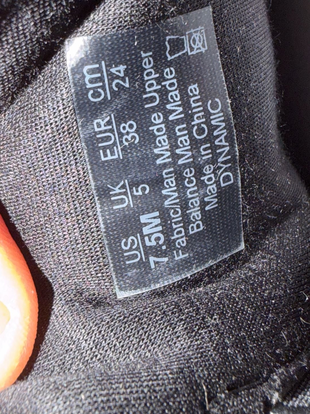LifeStride Dynamic Sneakers Size 7.5M Black Walking Shoes 3
