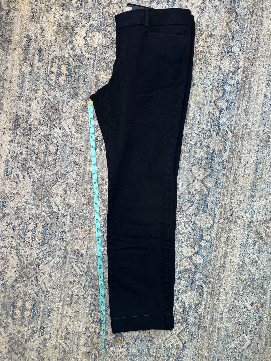 Banana Republic Sloan Pants Size 6P Black Petite Career Trousers 5