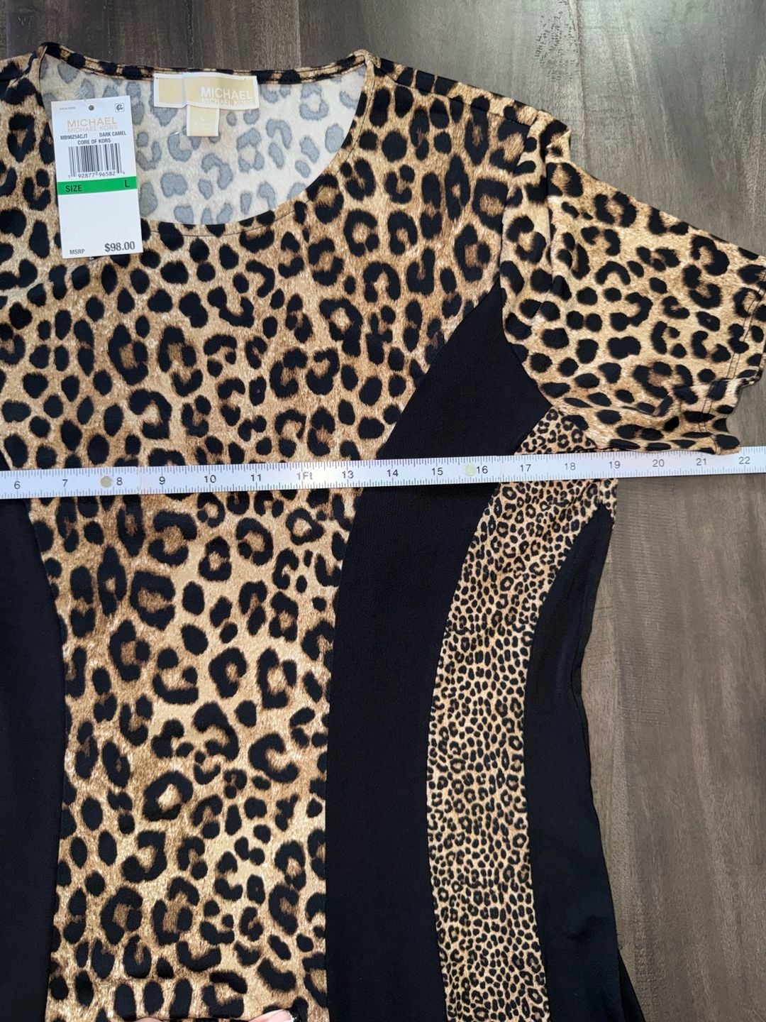 Michael Michael Kors Leopard Print Dress Size L 7