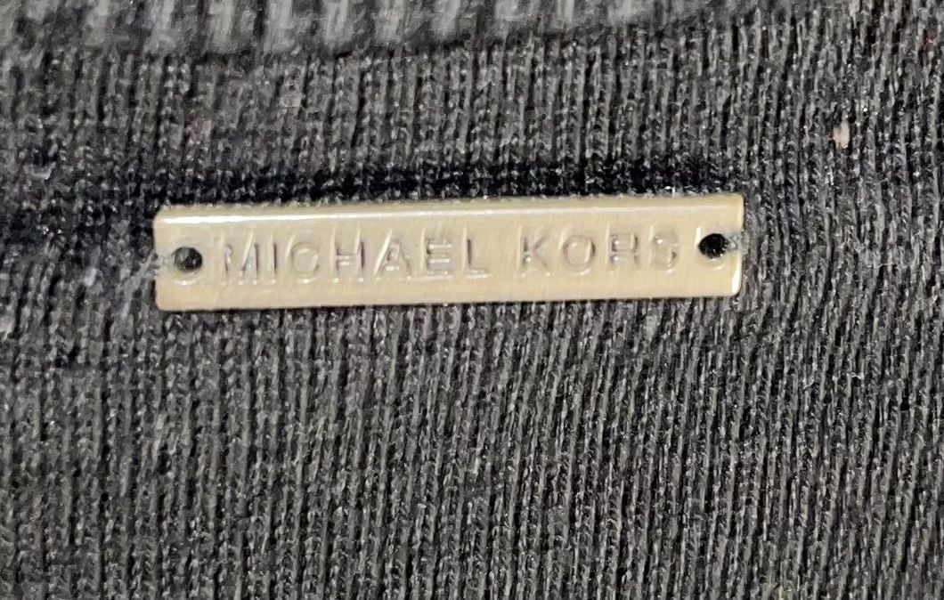 Michael Michael Kors 1/4 Zip Sweater Size XL Black Cotton 7