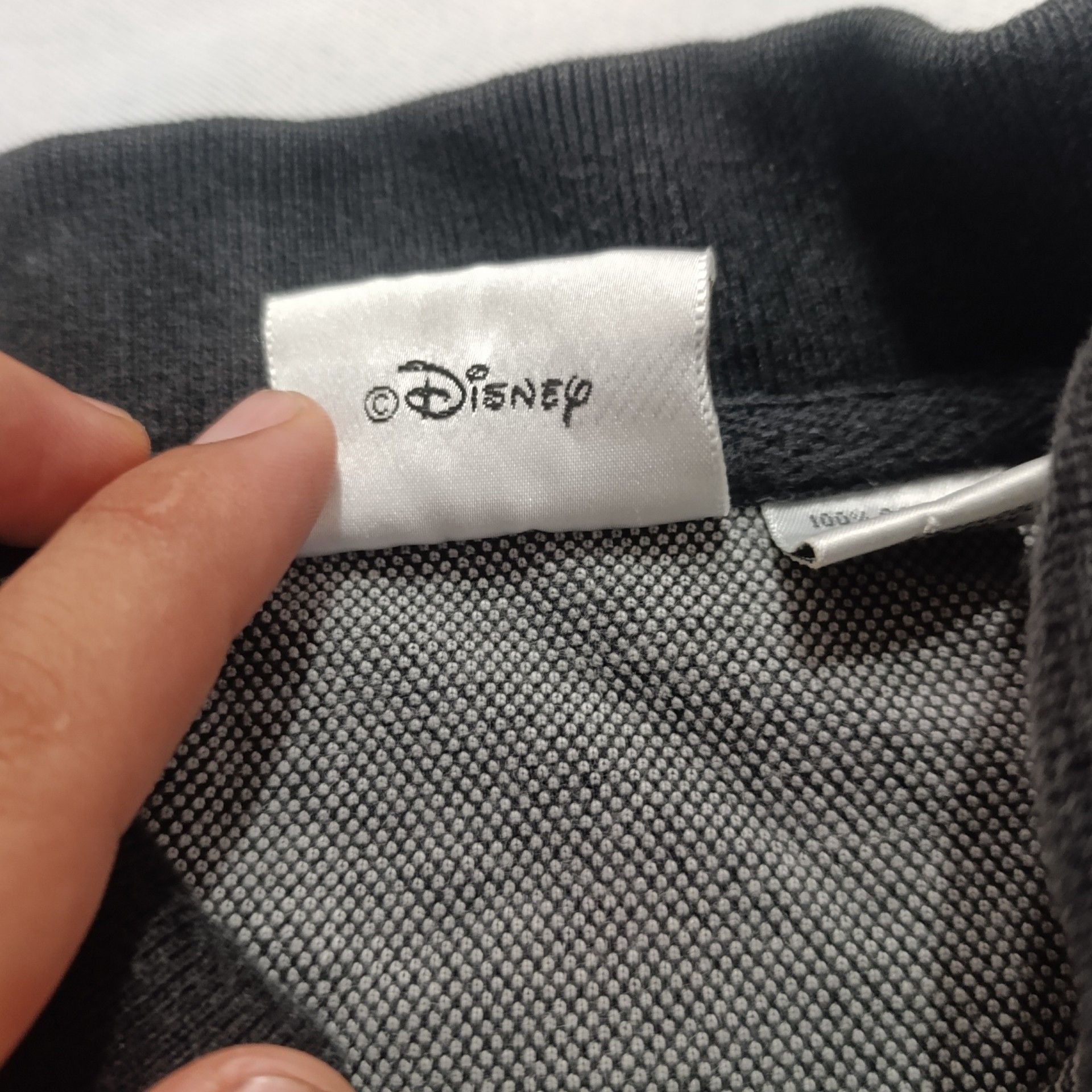 Walt Disney World 2000 Polo Shirt Size M Gray Black 5